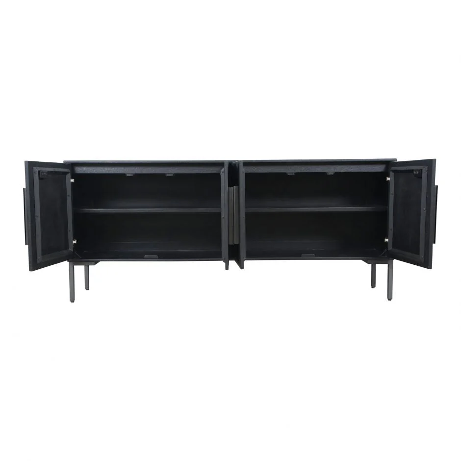 Fishbone Sideboard Black - Image 3