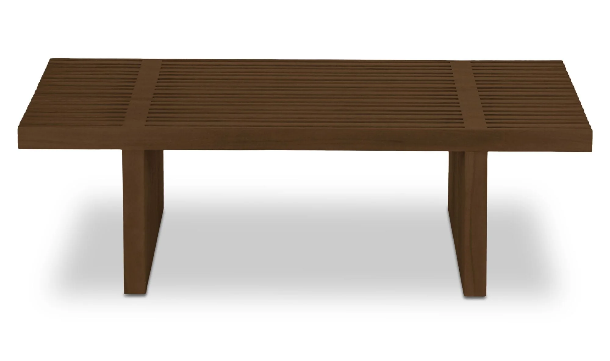 Fletcher Outdoor Coffee Table Brown - Image 4