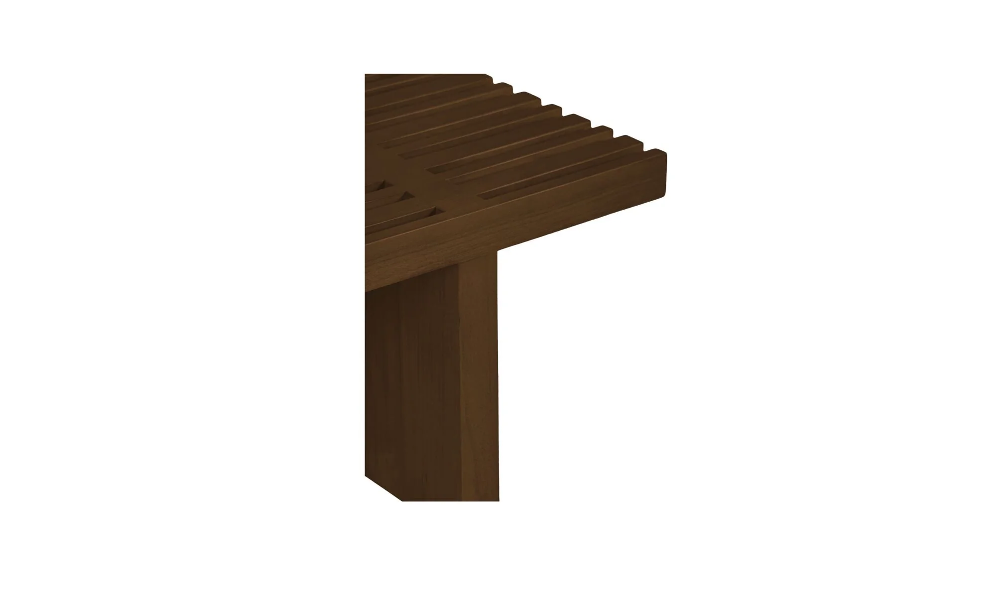 Fletcher Outdoor Coffee Table Brown - Image 6