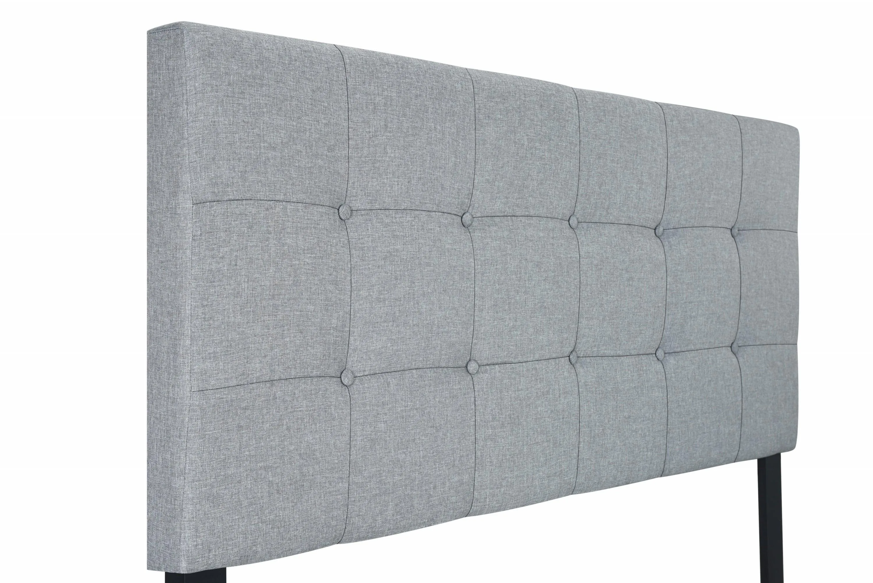 Florence Gray Queen Upholstered Bed - Image 5