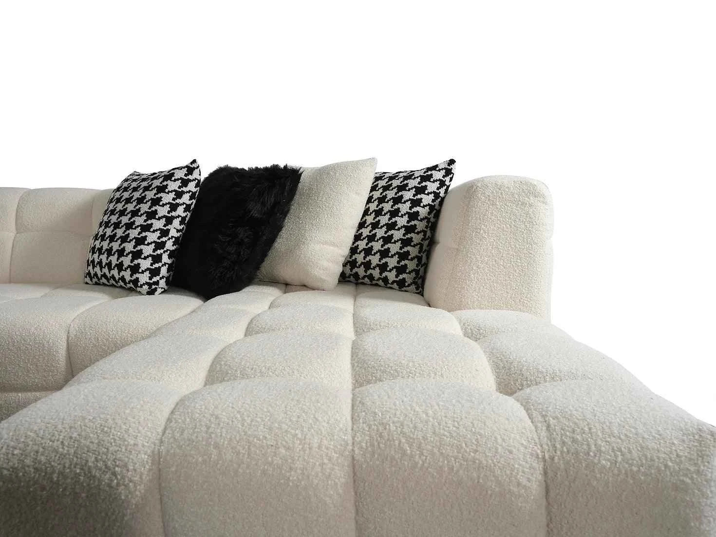 Florida Cream/White Sectional - Image 3