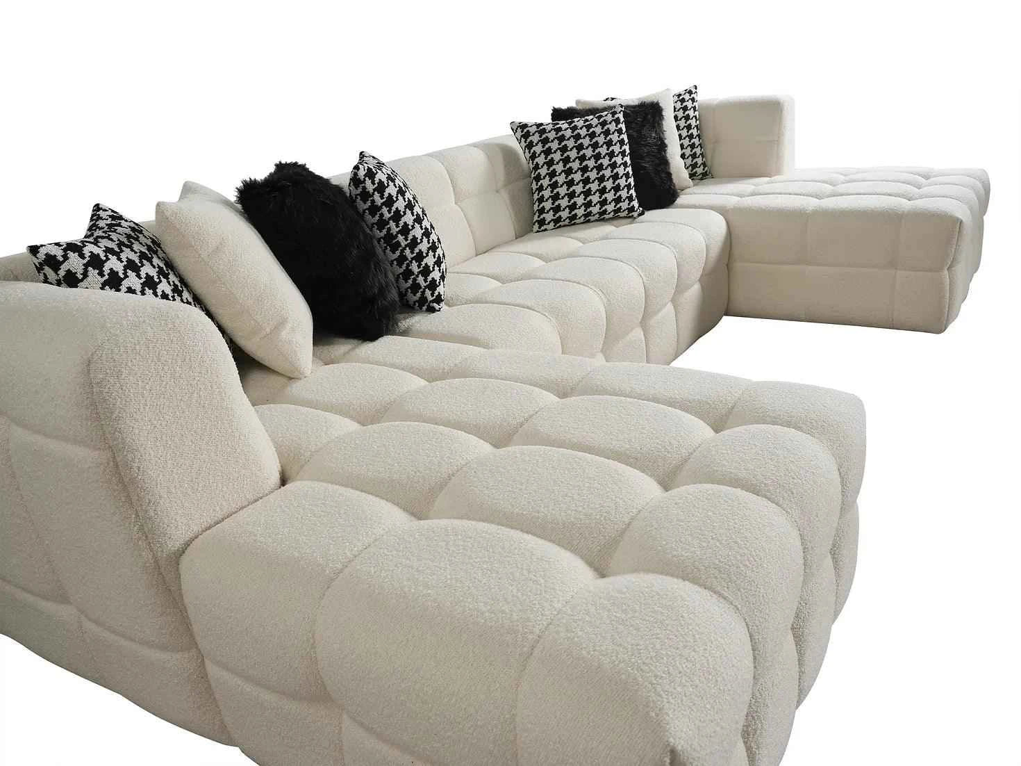 Florida Cream/White Sectional - Image 5