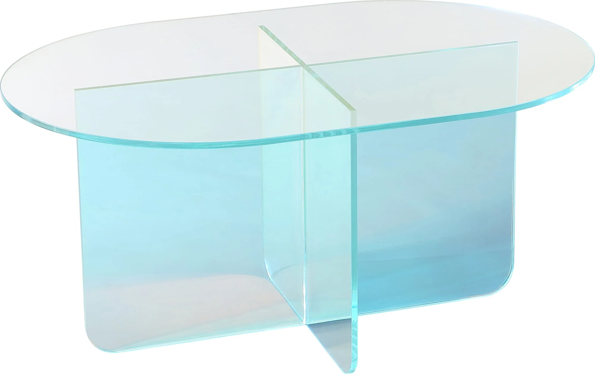 Fomo Iridescent Glass Coffee Table - Image 5
