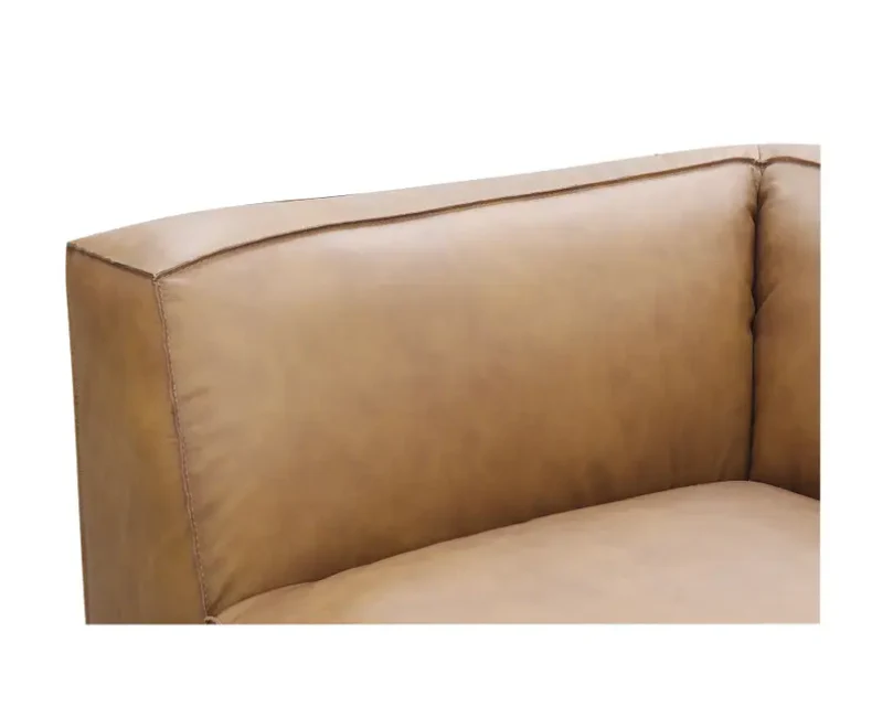 Form Classic L-Shaped Modular Sectional Sonoran Tan Leather - Image 6