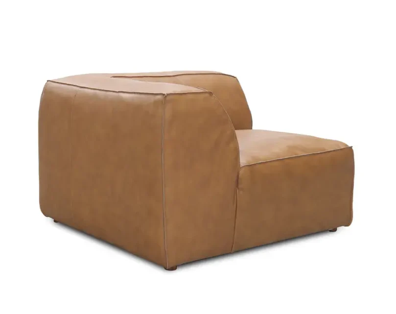 Form Corner Chair Sonoran Tan Leather - Image 4