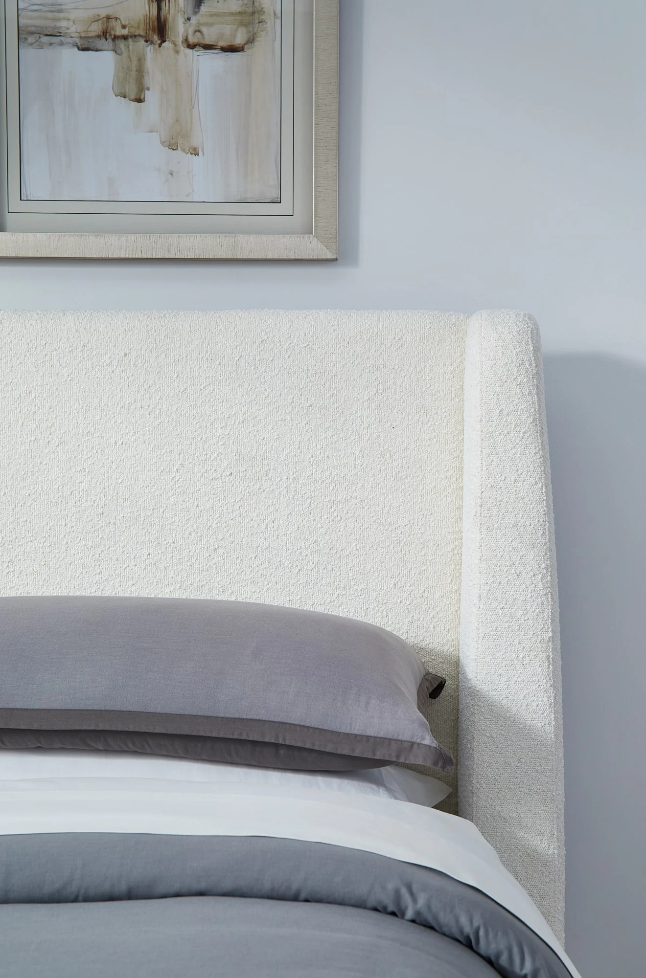 Formosa Presley California King Wingback Upholstered Platform Bed - Image 3