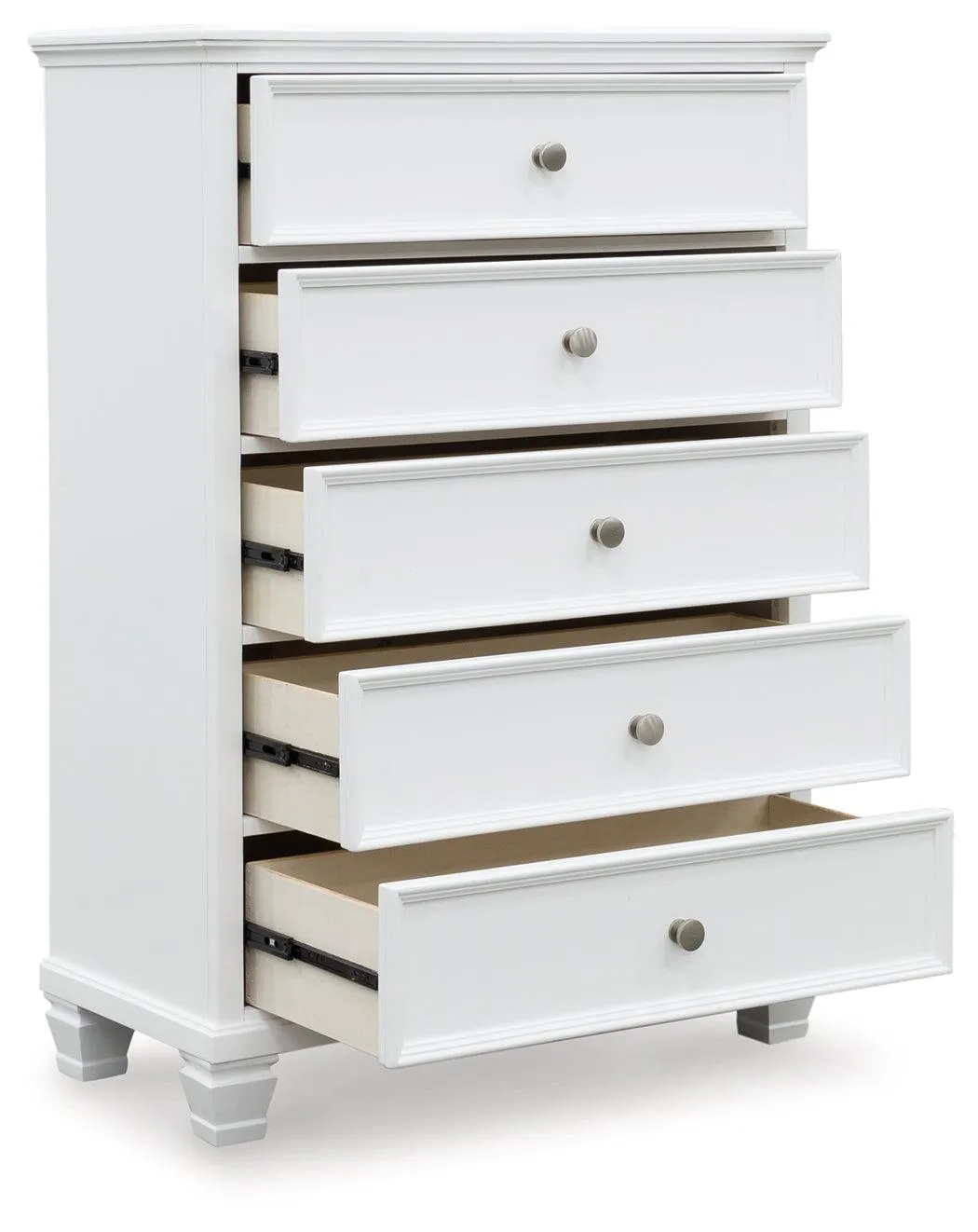 Fortman White Chest of Drawers - Image 2