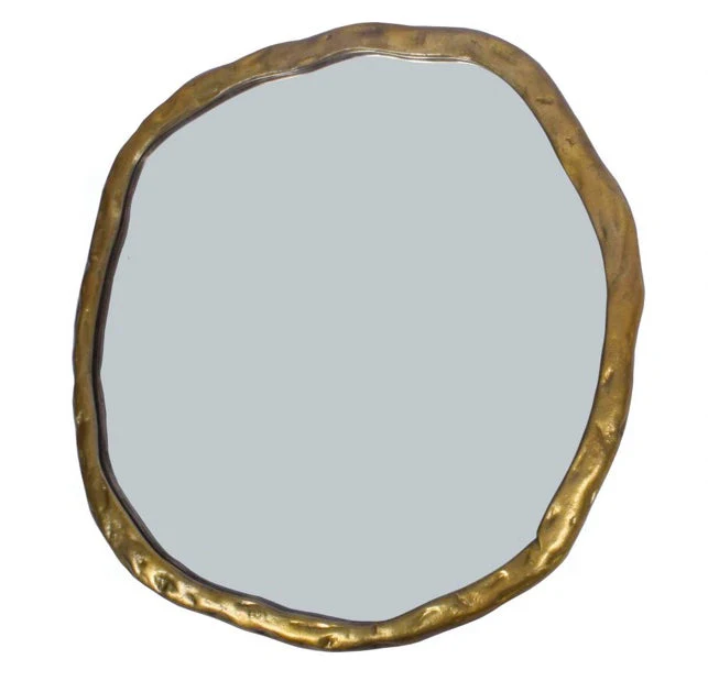 Foundry Large Mirror Gold - Image 2