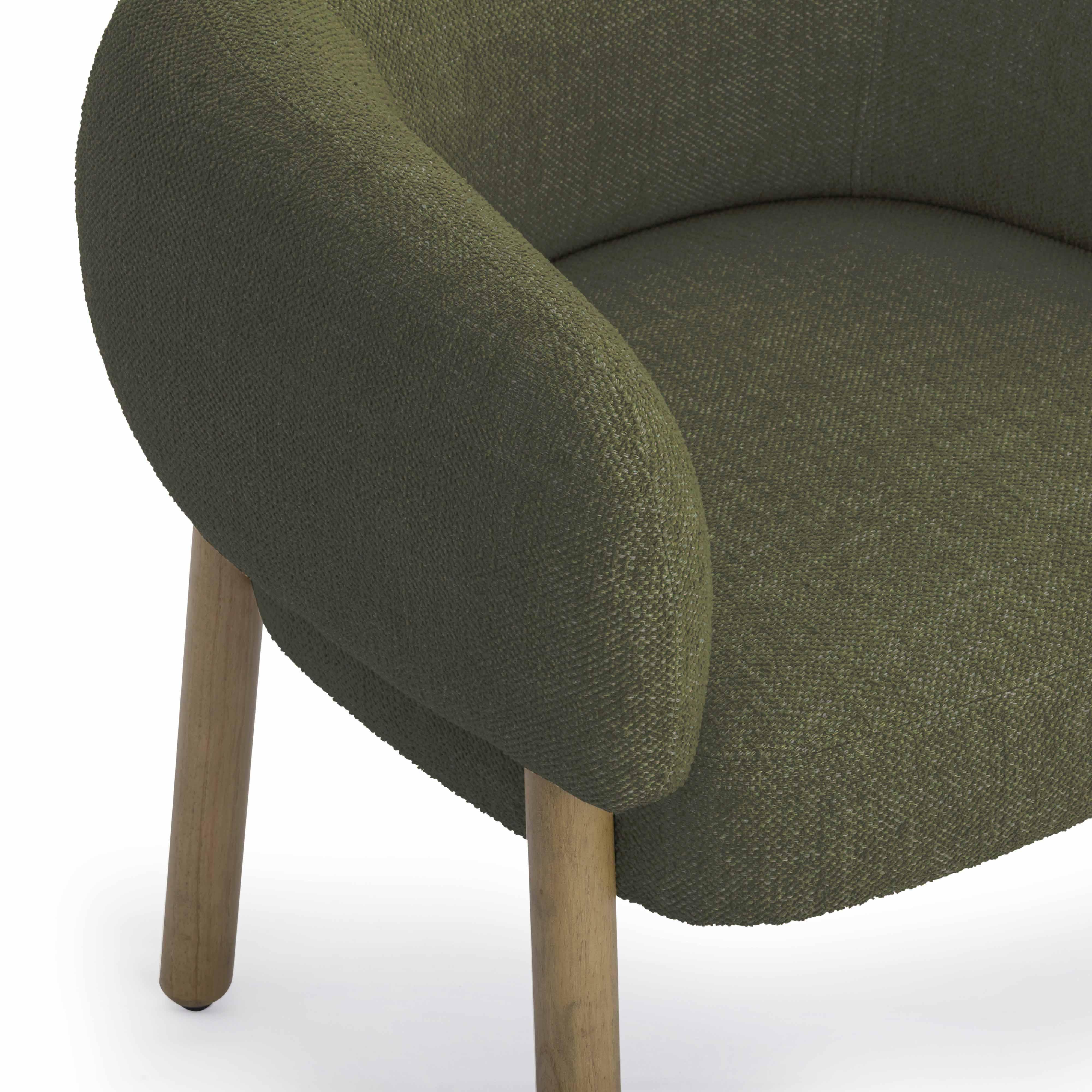 Foxy Textured Fabric Accent Chair - Image 13