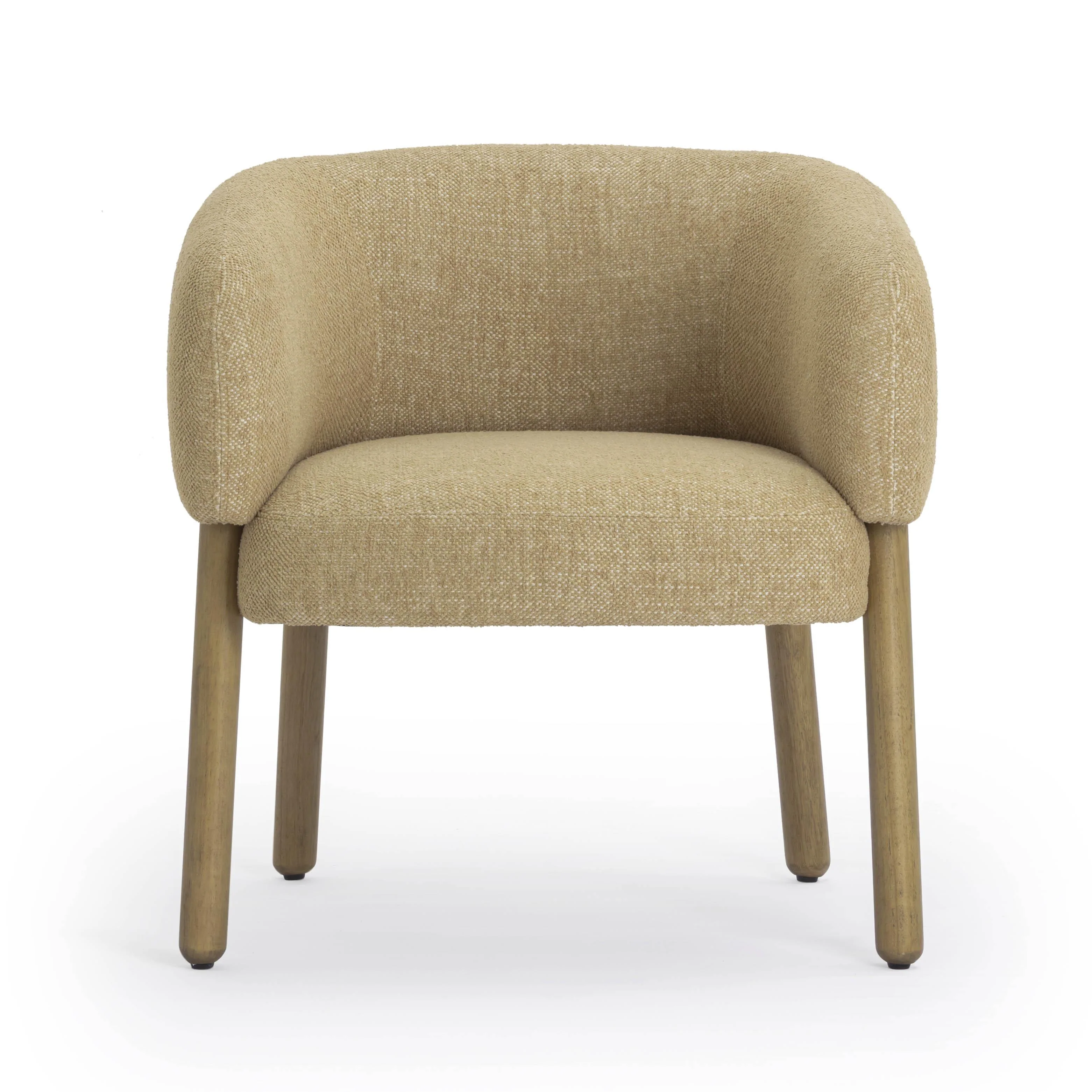Foxy Textured Fabric Accent Chair - Image 3