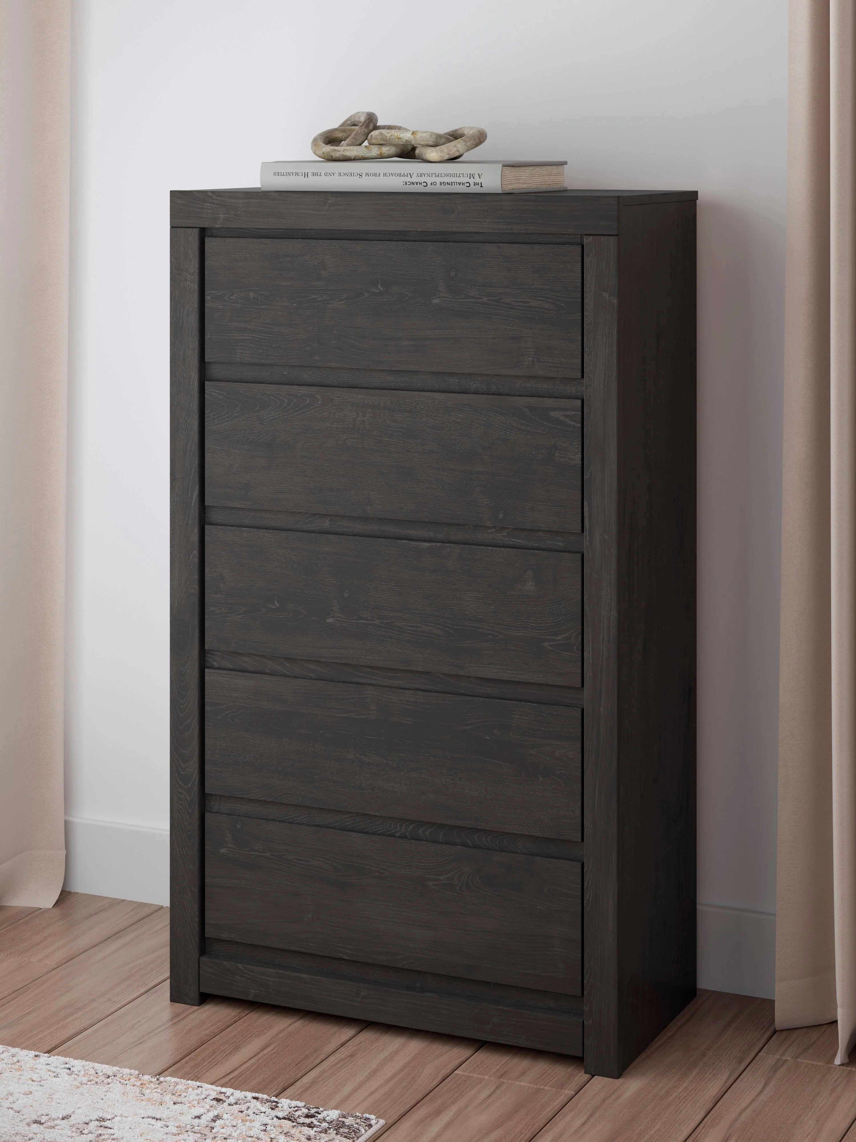 Fraluna Charcoal Panel Bedroom Set - Image 22