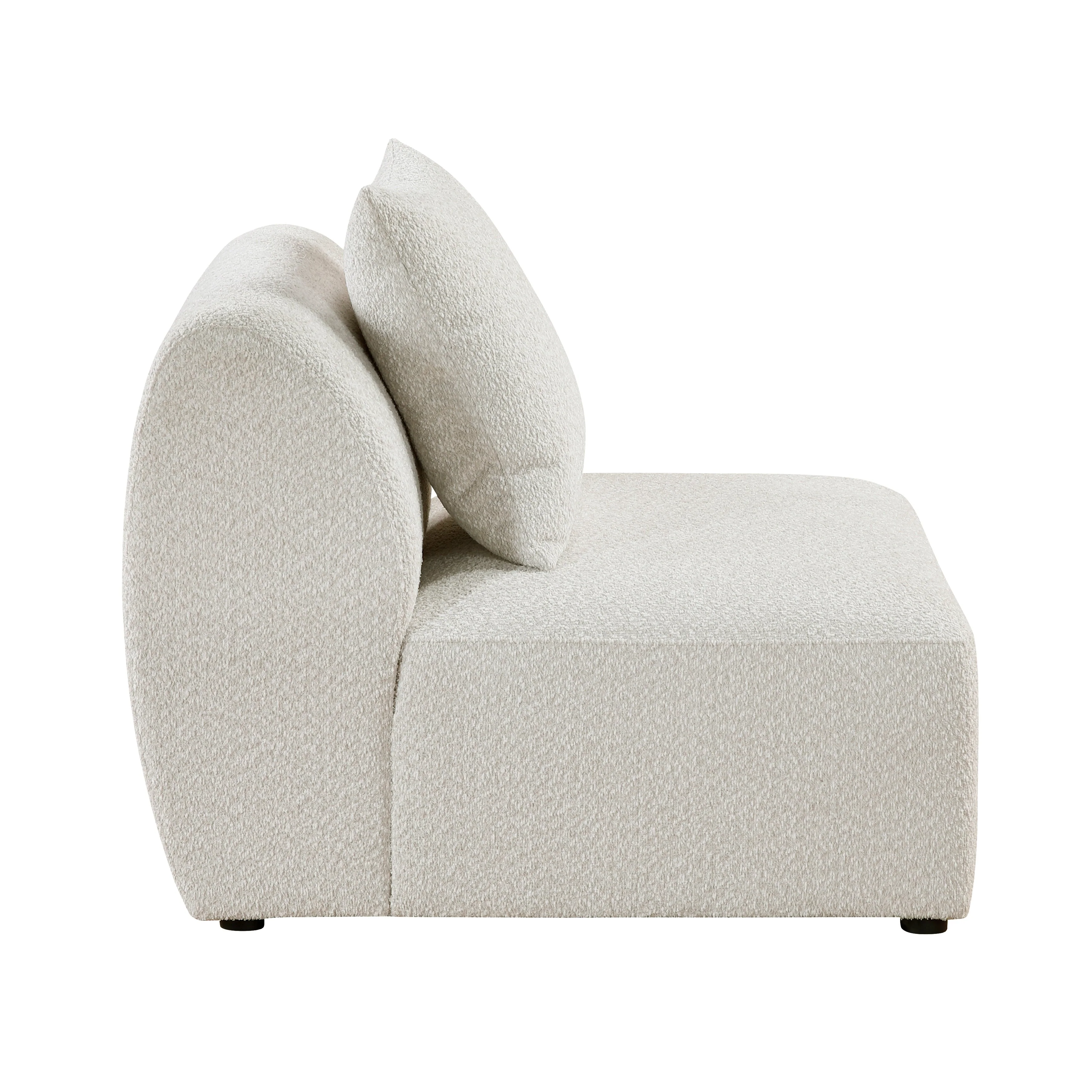Franz Beige Chenille 3-Piece Modular Sofa - Image 11