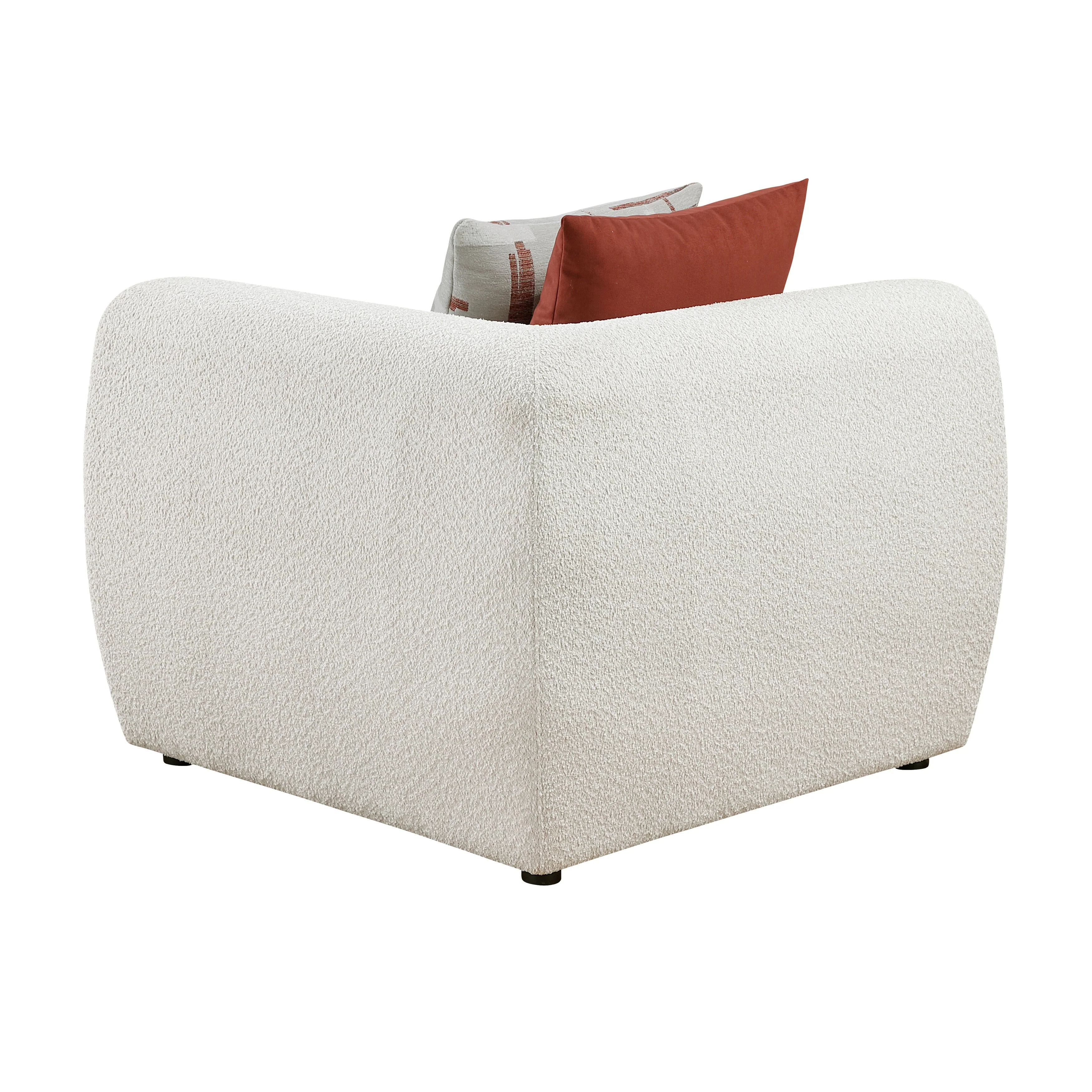 Franz Beige Chenille 7-Piece Modular Sectional - Image 7