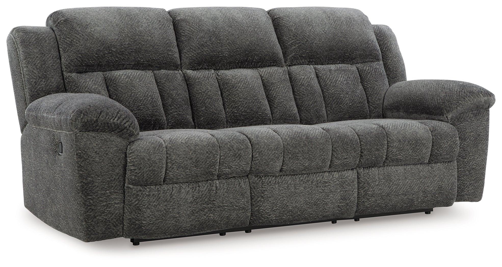 Frohn Graphite Manual Reclining Sofa - Image 2