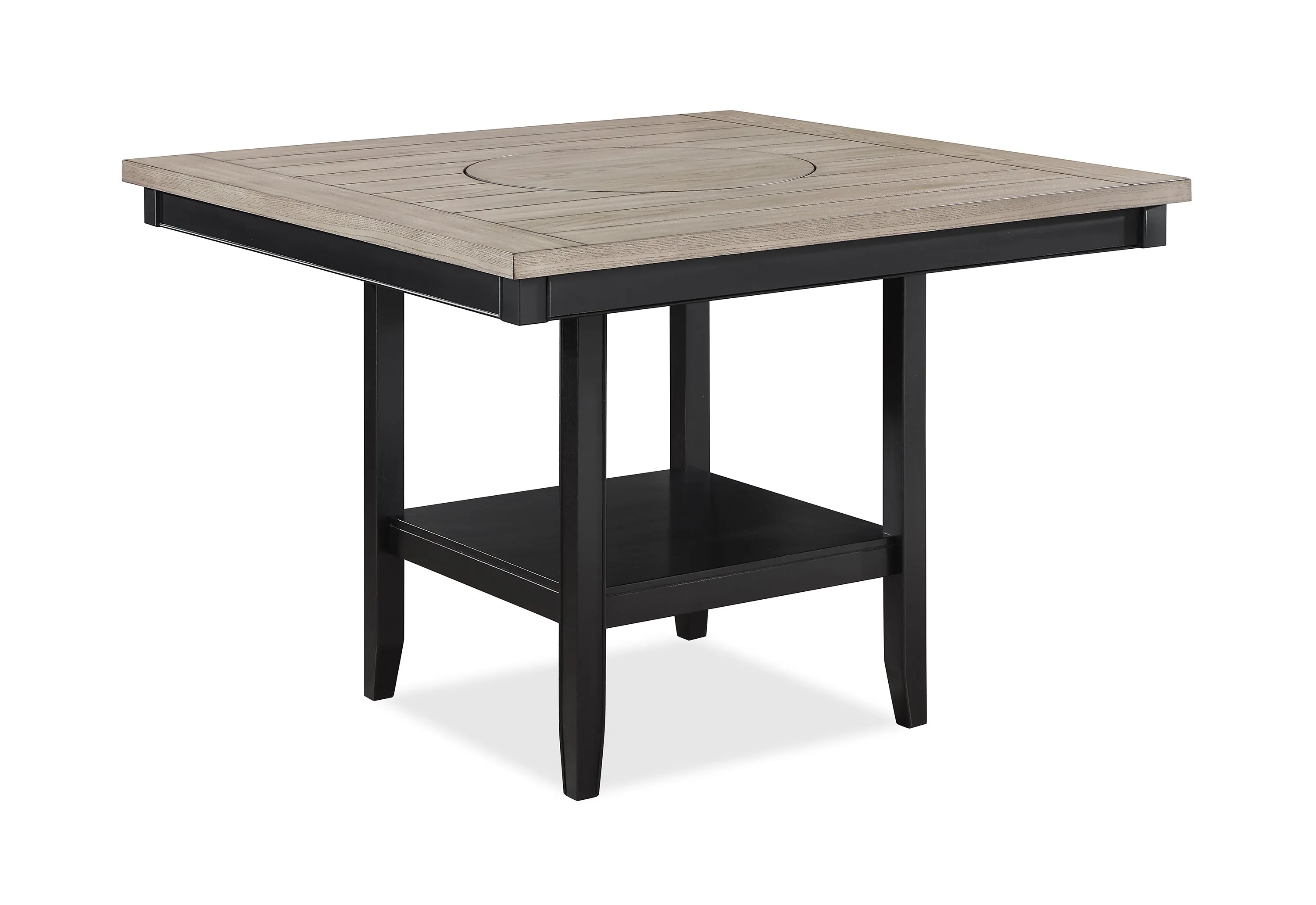 Fulton Charcoal and Light Gray Counter Hight Table