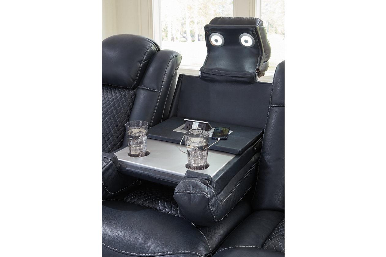 Fyne-Dyme Sapphire  Dual Power Reclining Sofa and Loveseat - Image 11