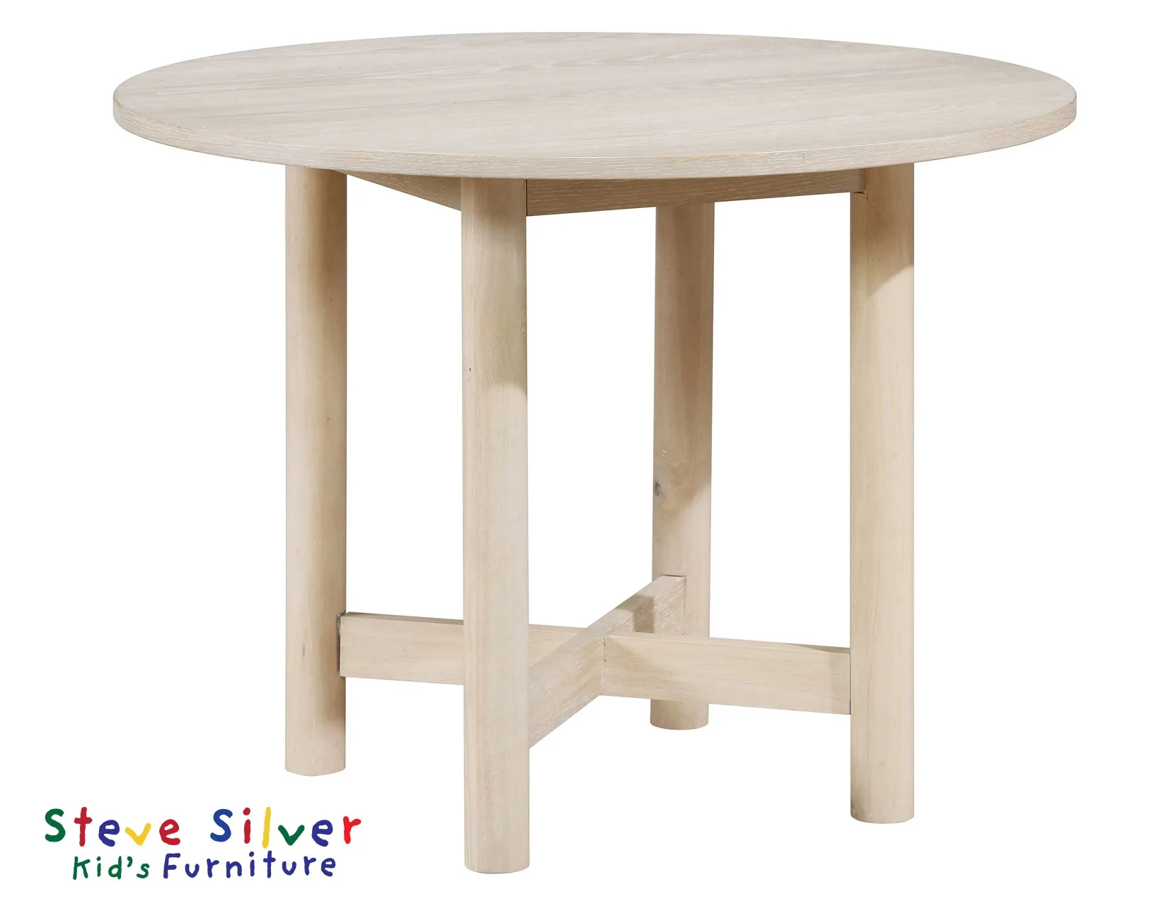 Gabby Washed Oak 30" Kids Round Table - Image 3