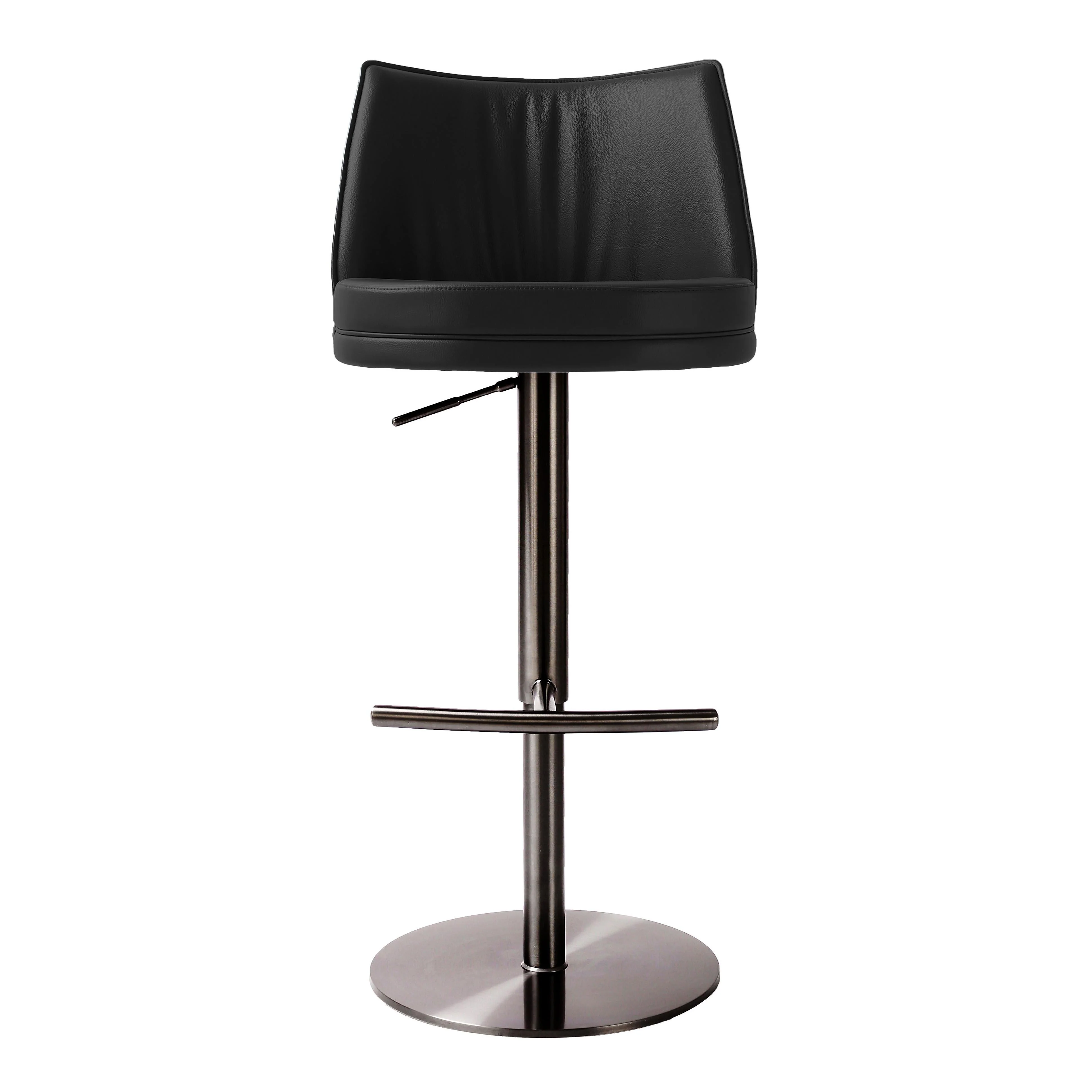 Gala Performance Vegan Leather Adjustable Stool - Image 9
