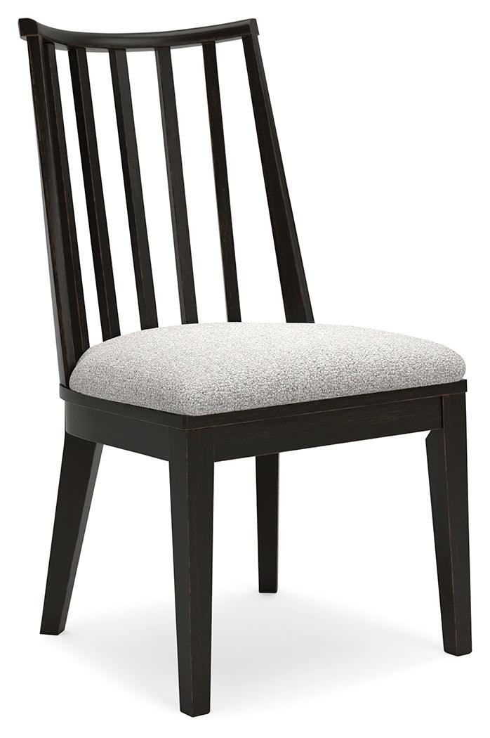 Galliden Black Dining Chair, Set of 2 - Image 4