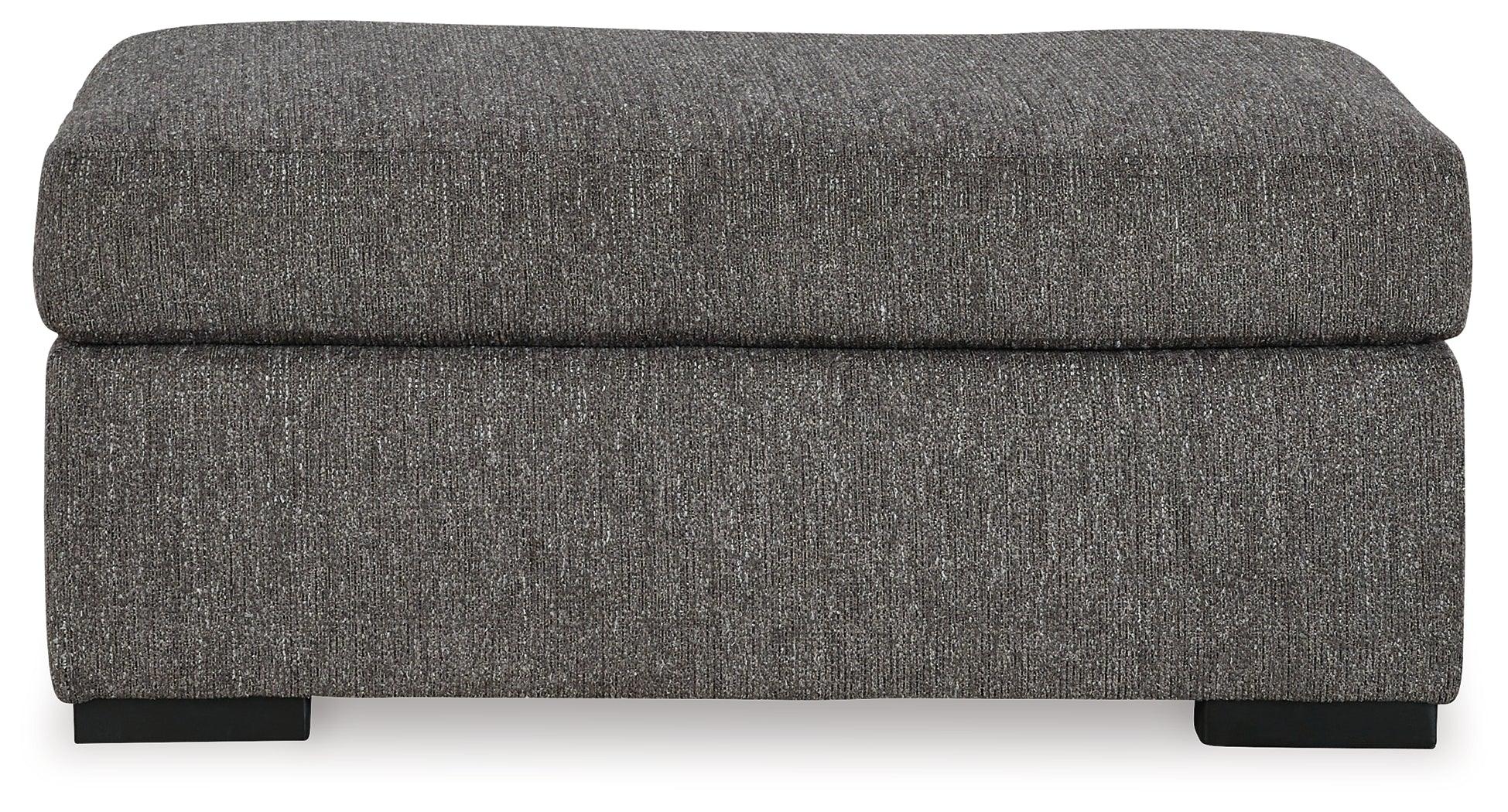 Gardiner Pewter Ottoman - Image 2