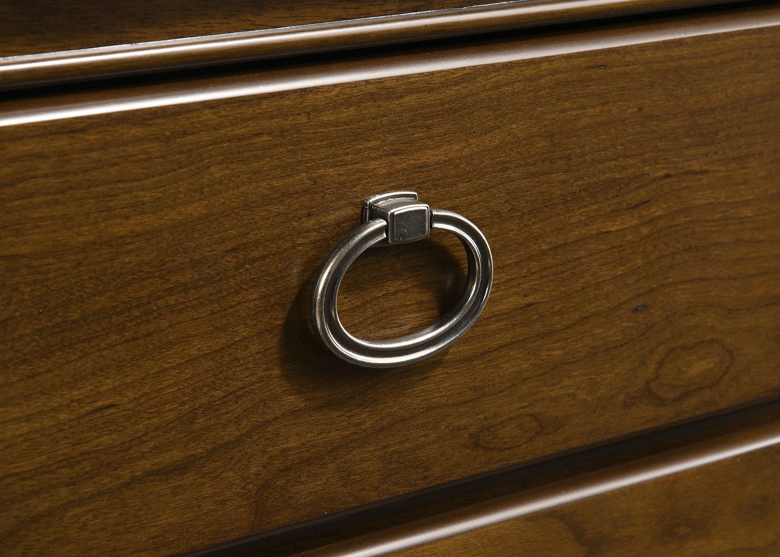 Garland Brown Cherry 3-drawer Nightstand Bedside Table - Image 14