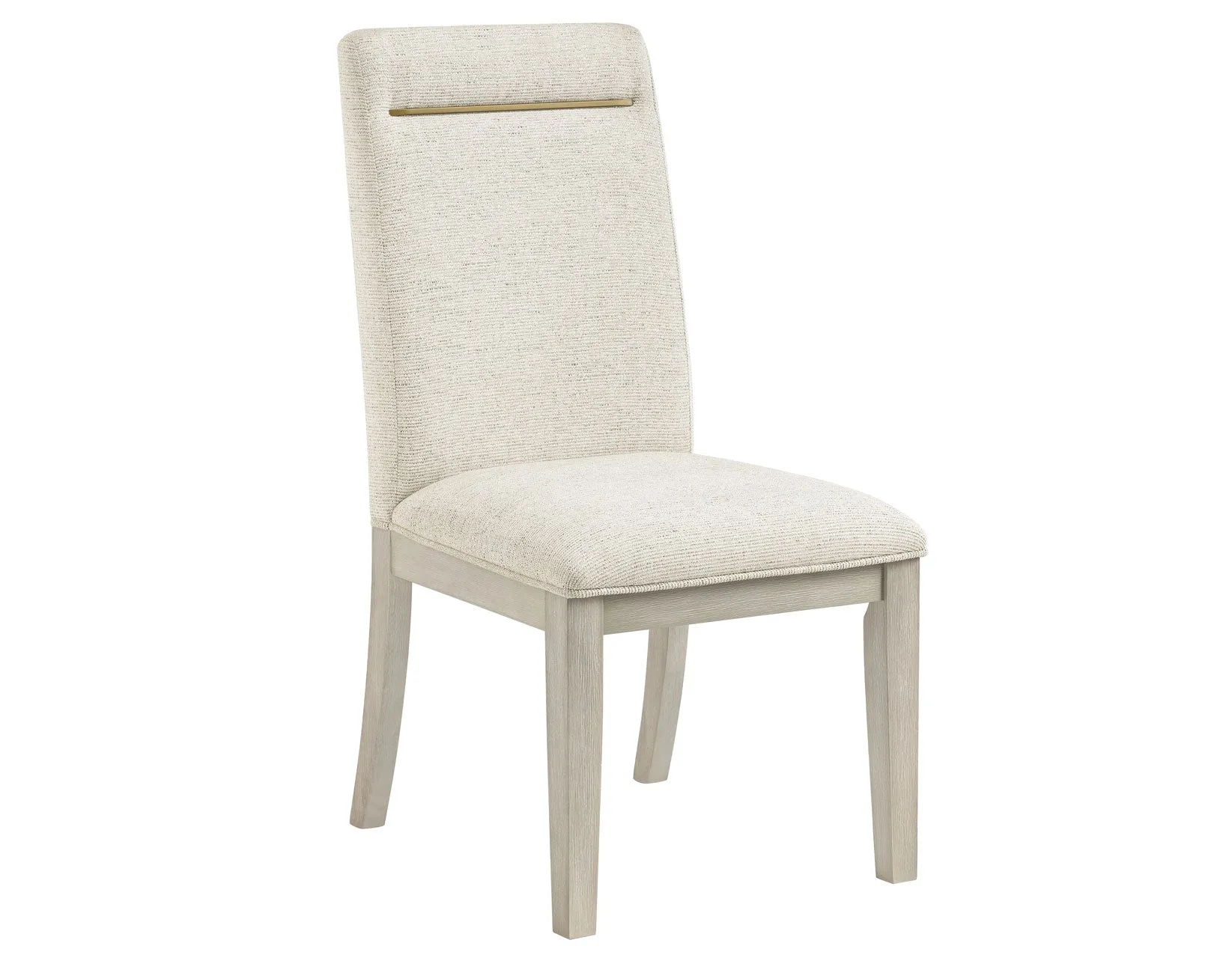 Garland Side Chair, Greige Finish, Set of 2 - Image 3
