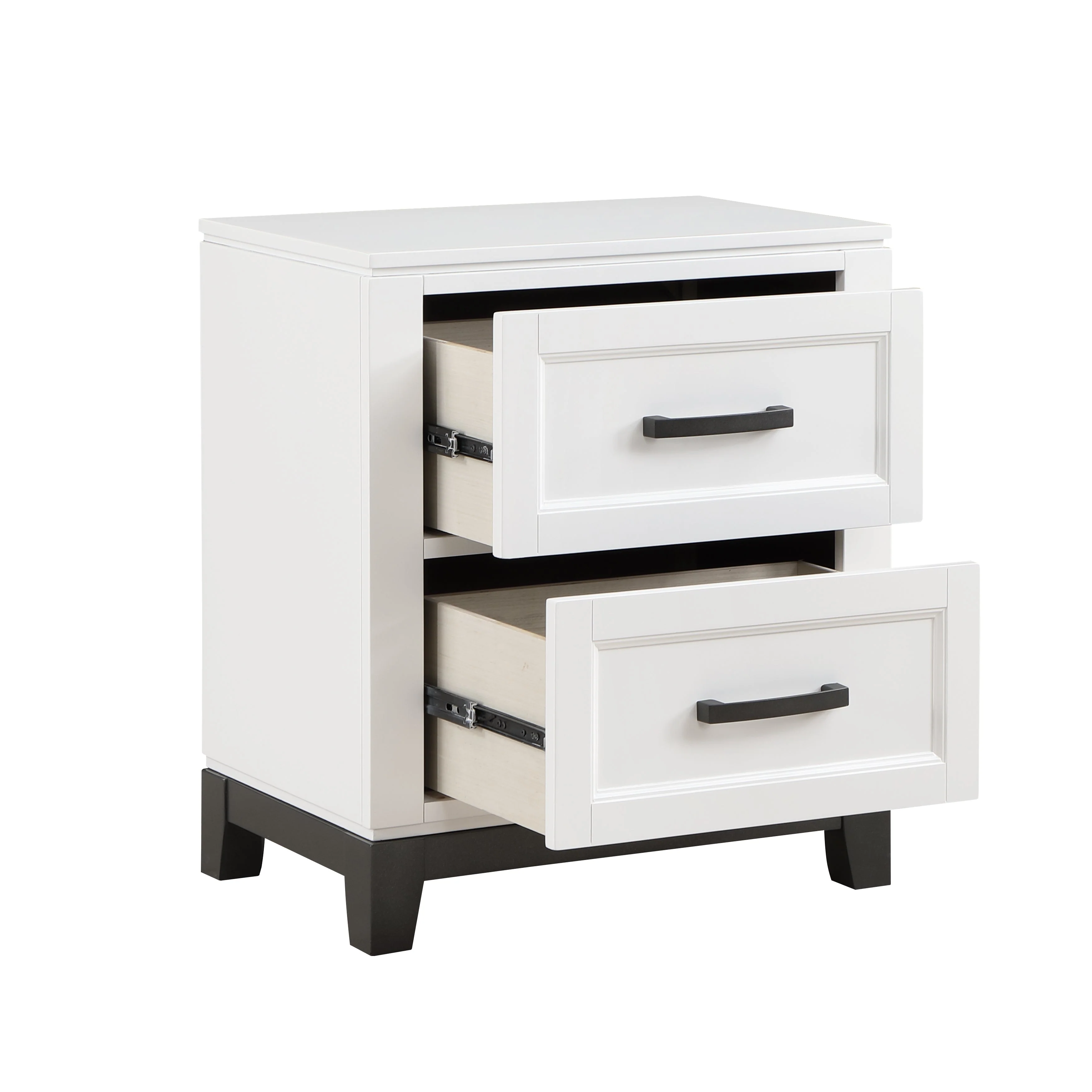 Garretson White Nightstand - Image 2