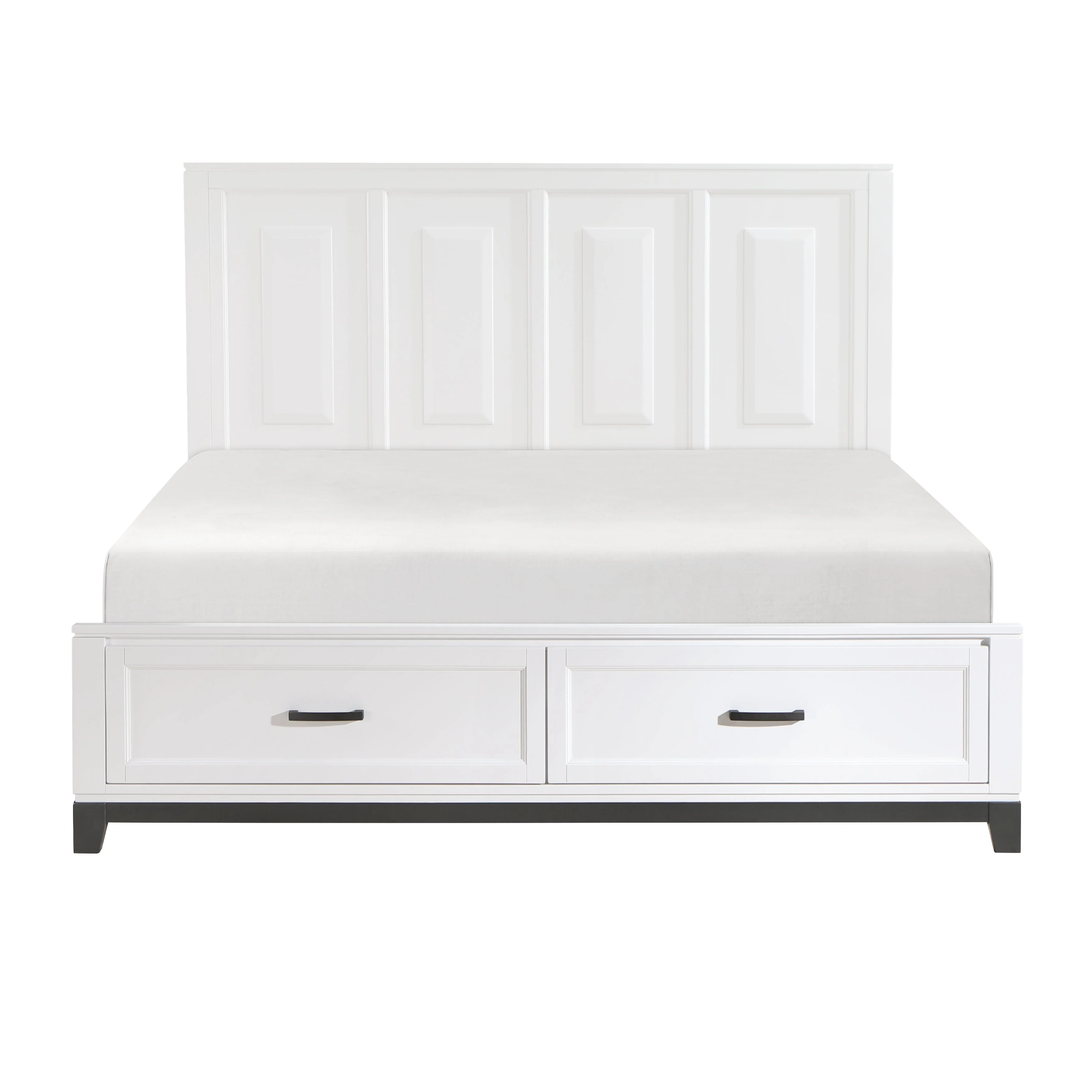 Garretson White Storage Platform Bedroom Set - Image 2