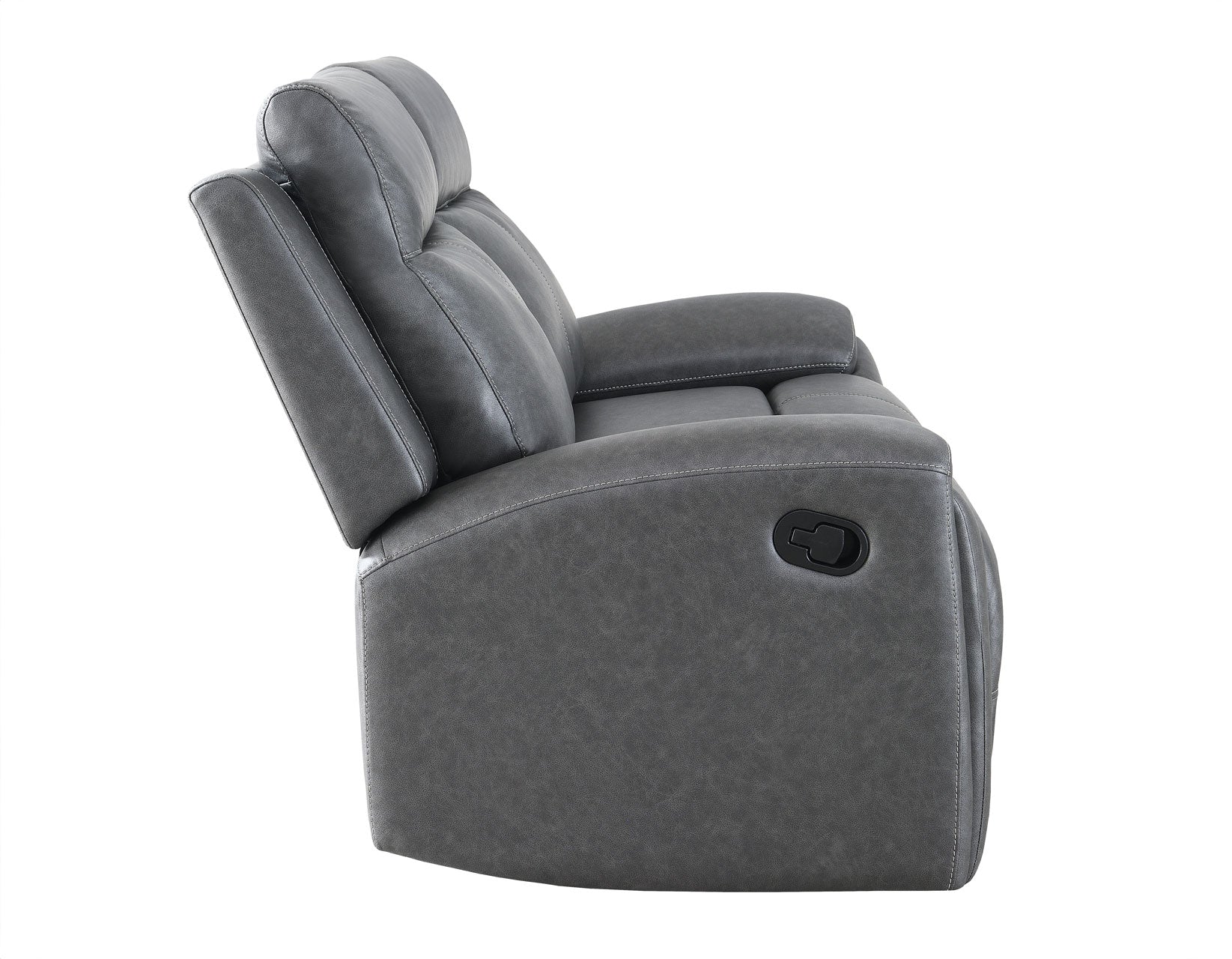 Gaston Gray 3-Piece Manual Reclining Set - Image 15
