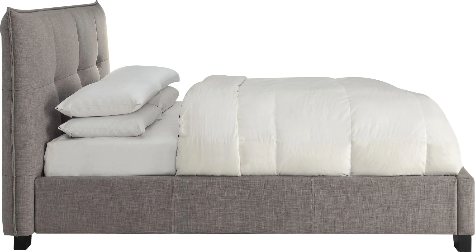 Geneva - Adona Dolphin Full Upholstered Platform Bed - Image 8