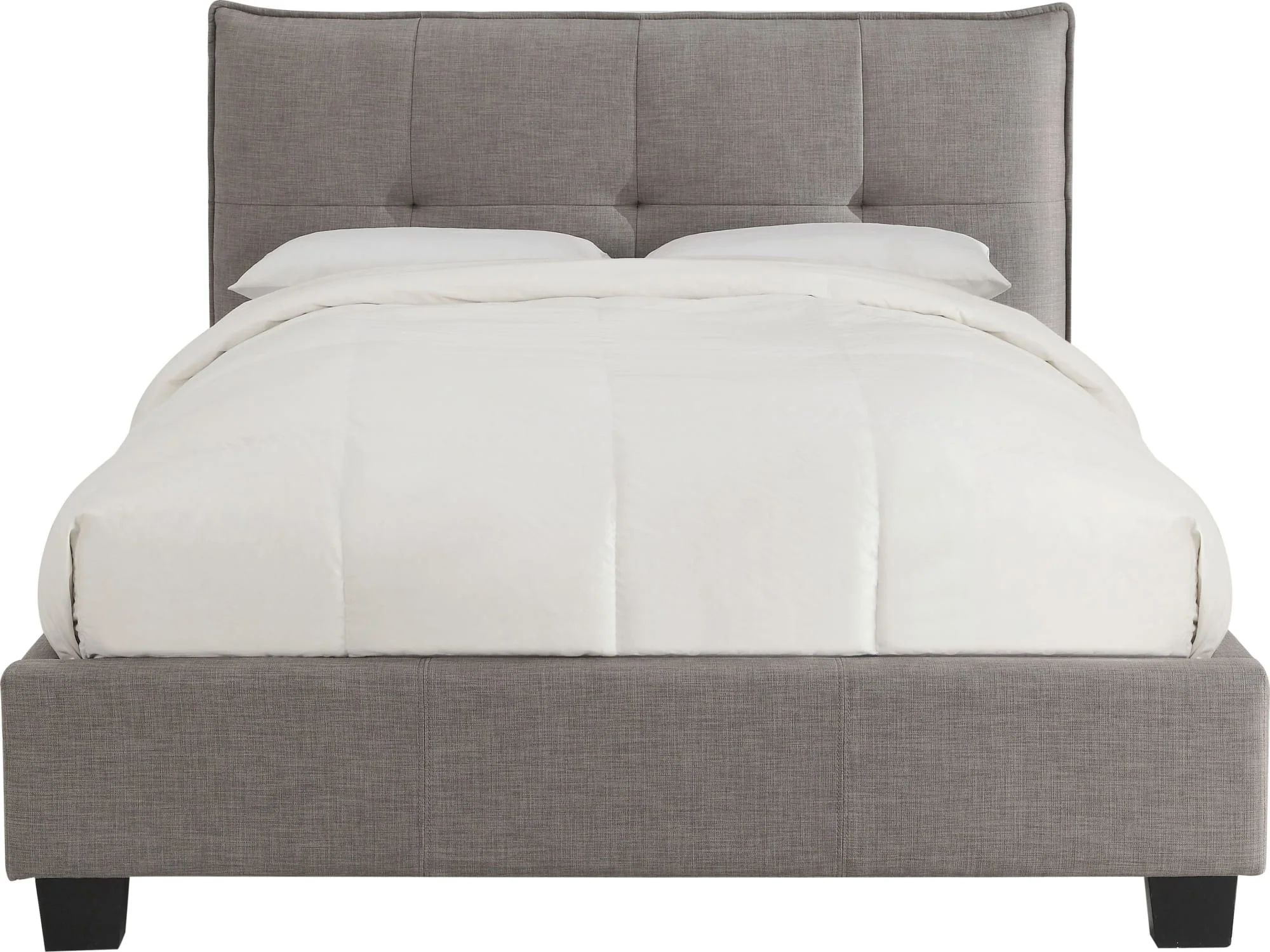 Geneva - Adona Dolphin Queen Upholstered Platform Bed - Image 6