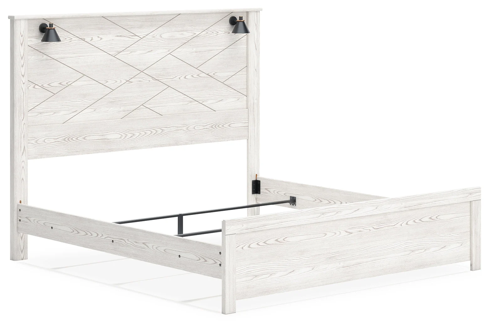 Gerridan White/Gray LED Panel Bedroom Set - Image 20