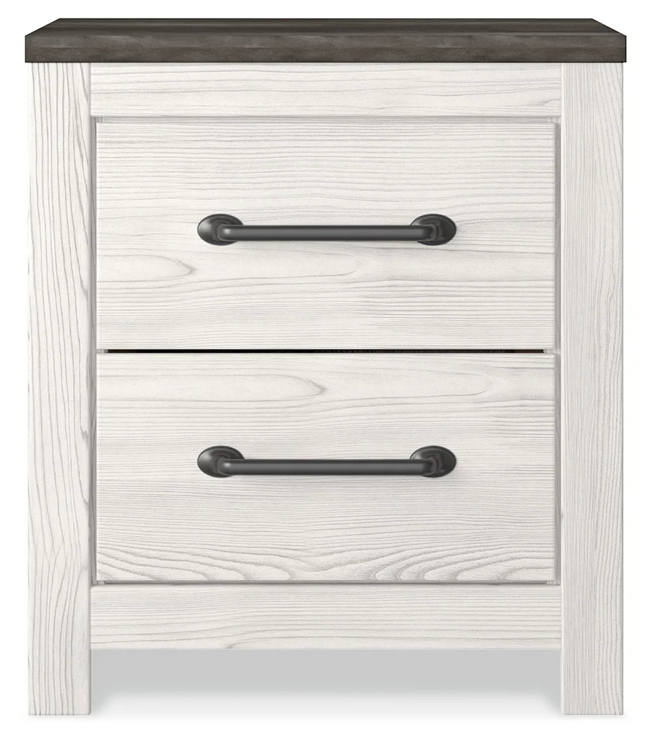 Gerridan White/Gray LED Panel Bedroom Set - Image 25