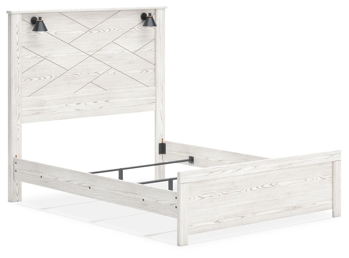 Gerridan White/Gray LED Panel Bedroom Set - Image 32