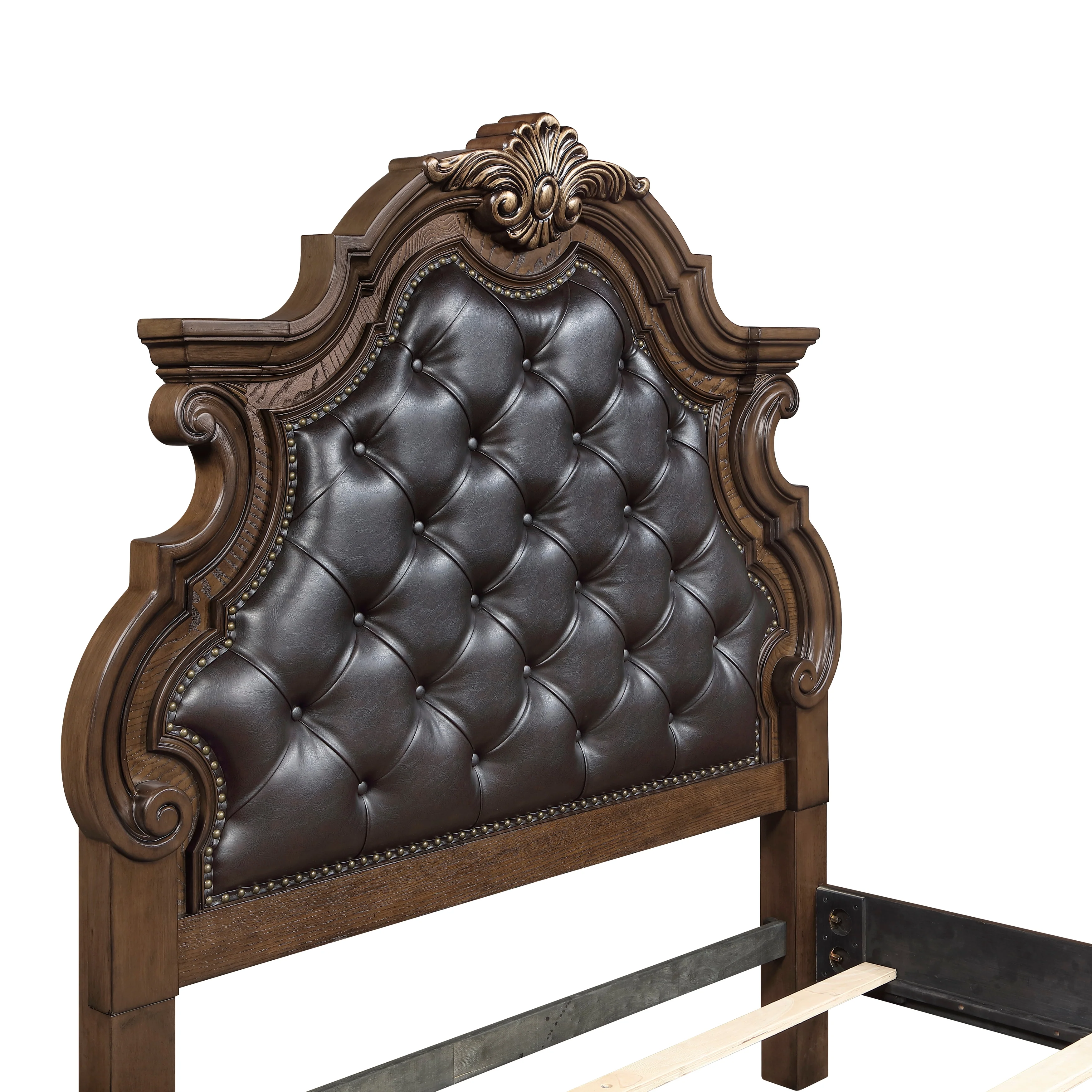 Gilmartin Dark Brown Queen Panel Bed - Image 7