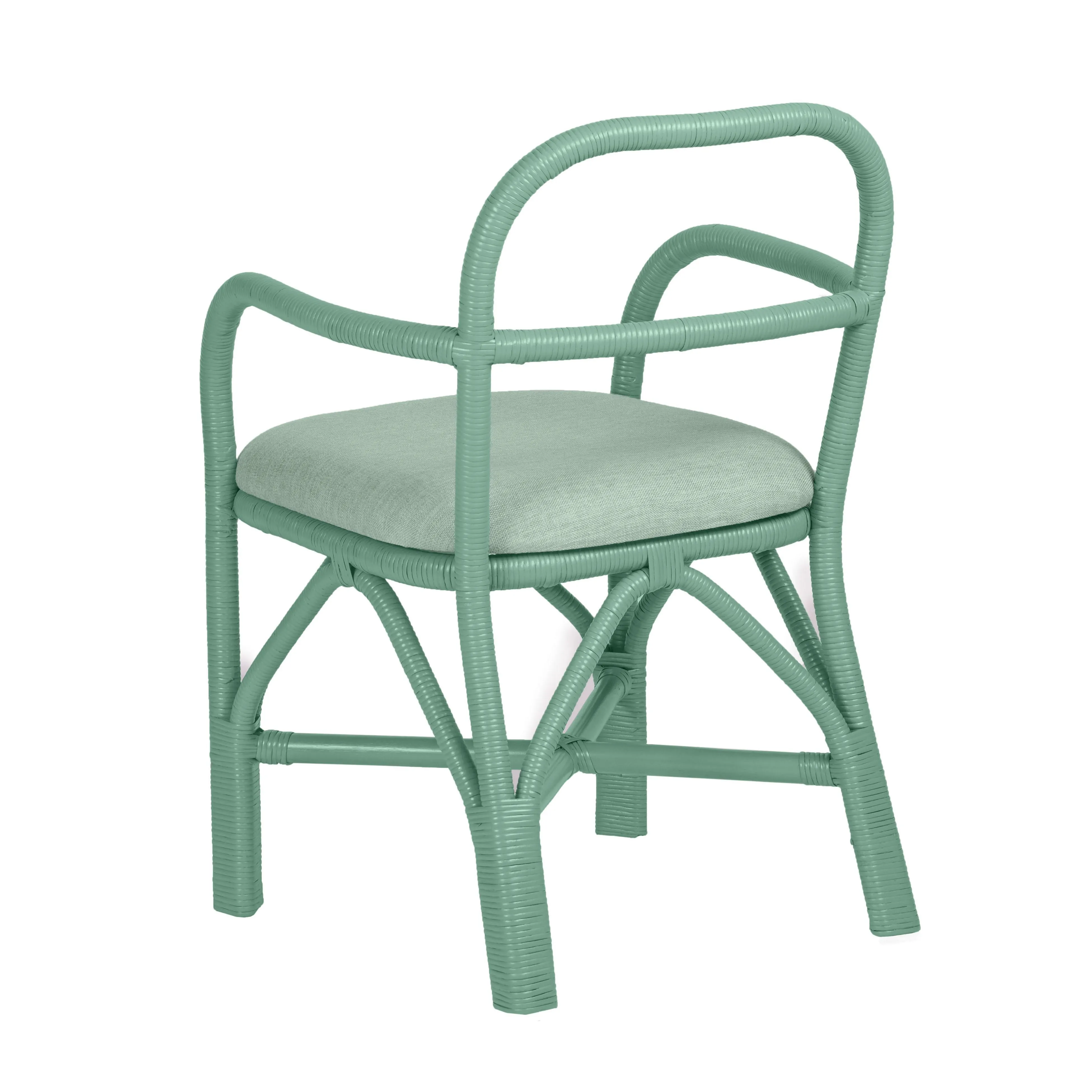 Ginny Rattan Dining Chair - Image 4