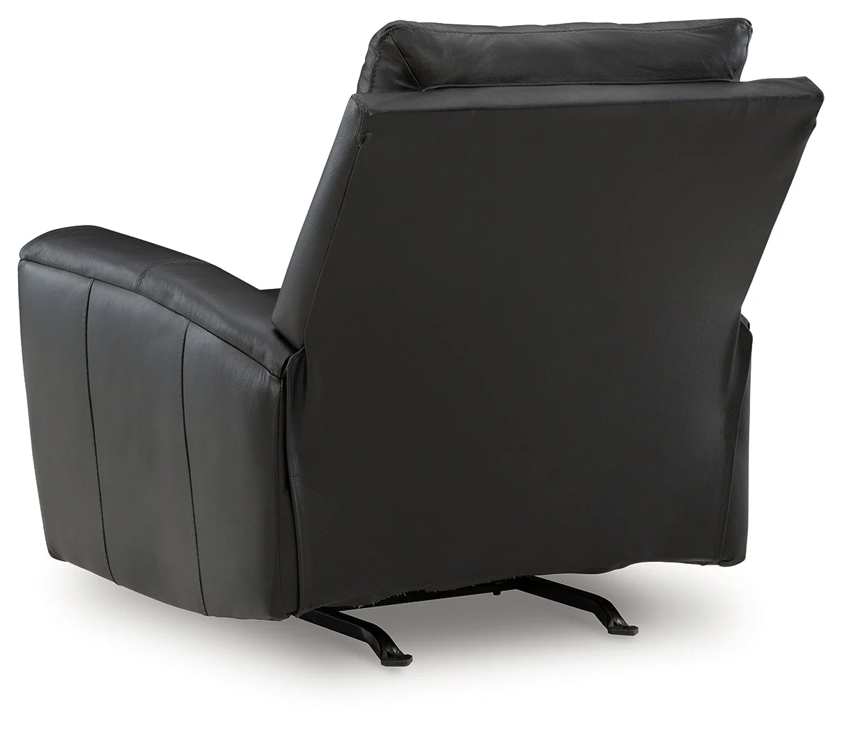 Glossmore Black Recliner - Image 5