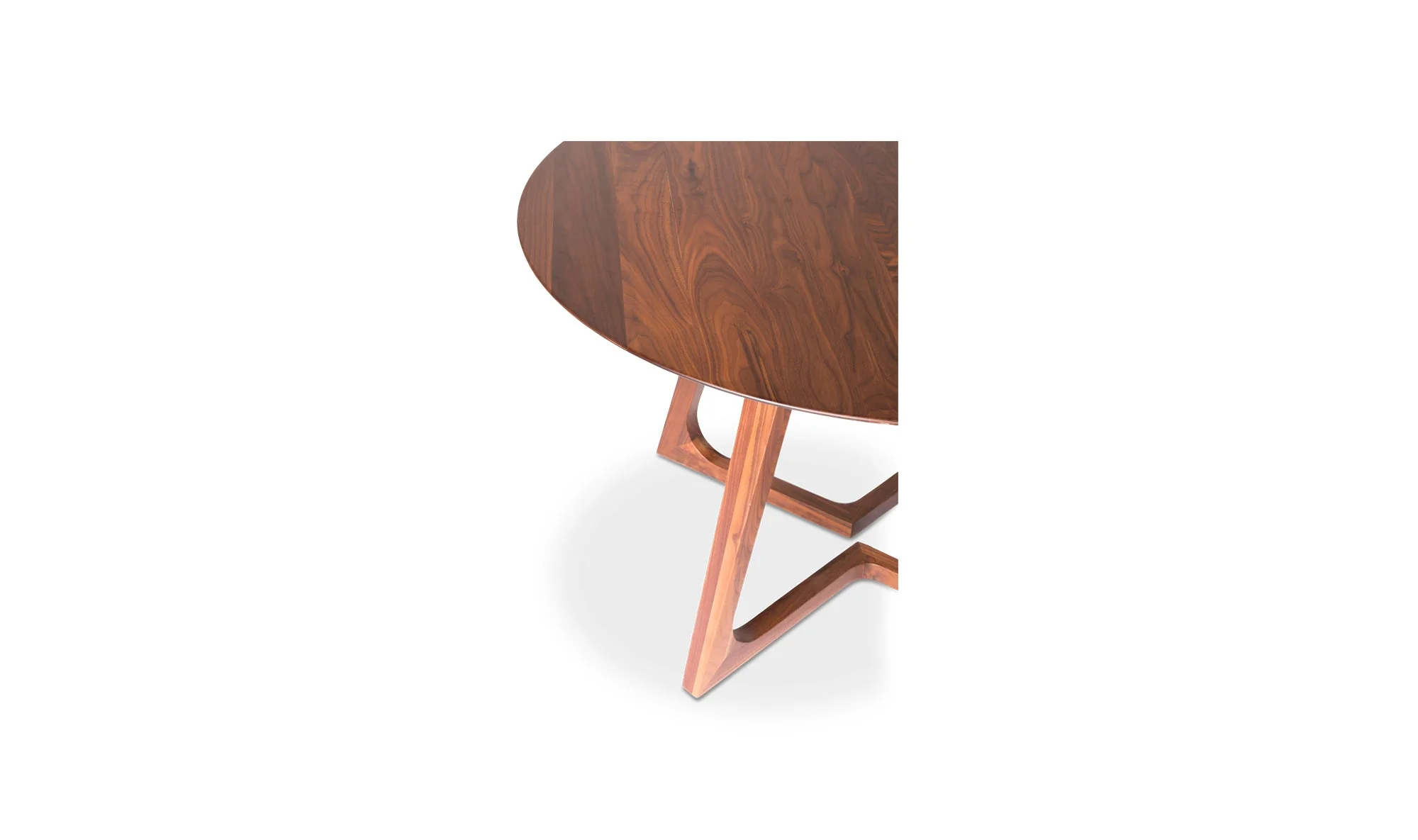 Godenza Dining Table Round - Walnut - IN STOCK - Image 8