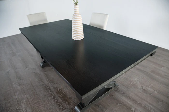 Gosport Black 7-Piece Dining Room Set - Image 4