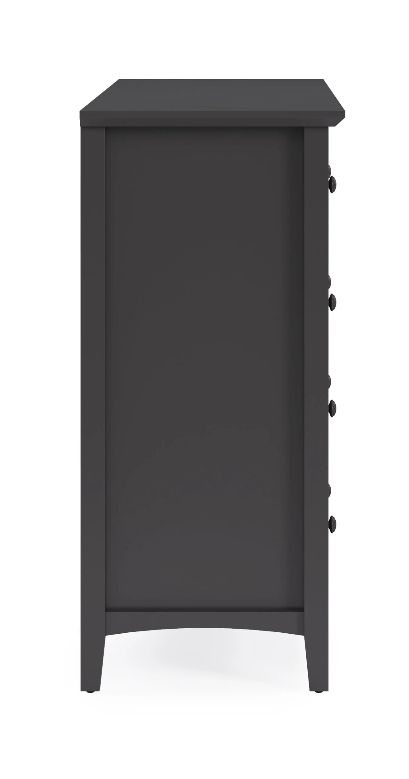 Grace Eight Drawer Dresser in Raven Black - Image 4