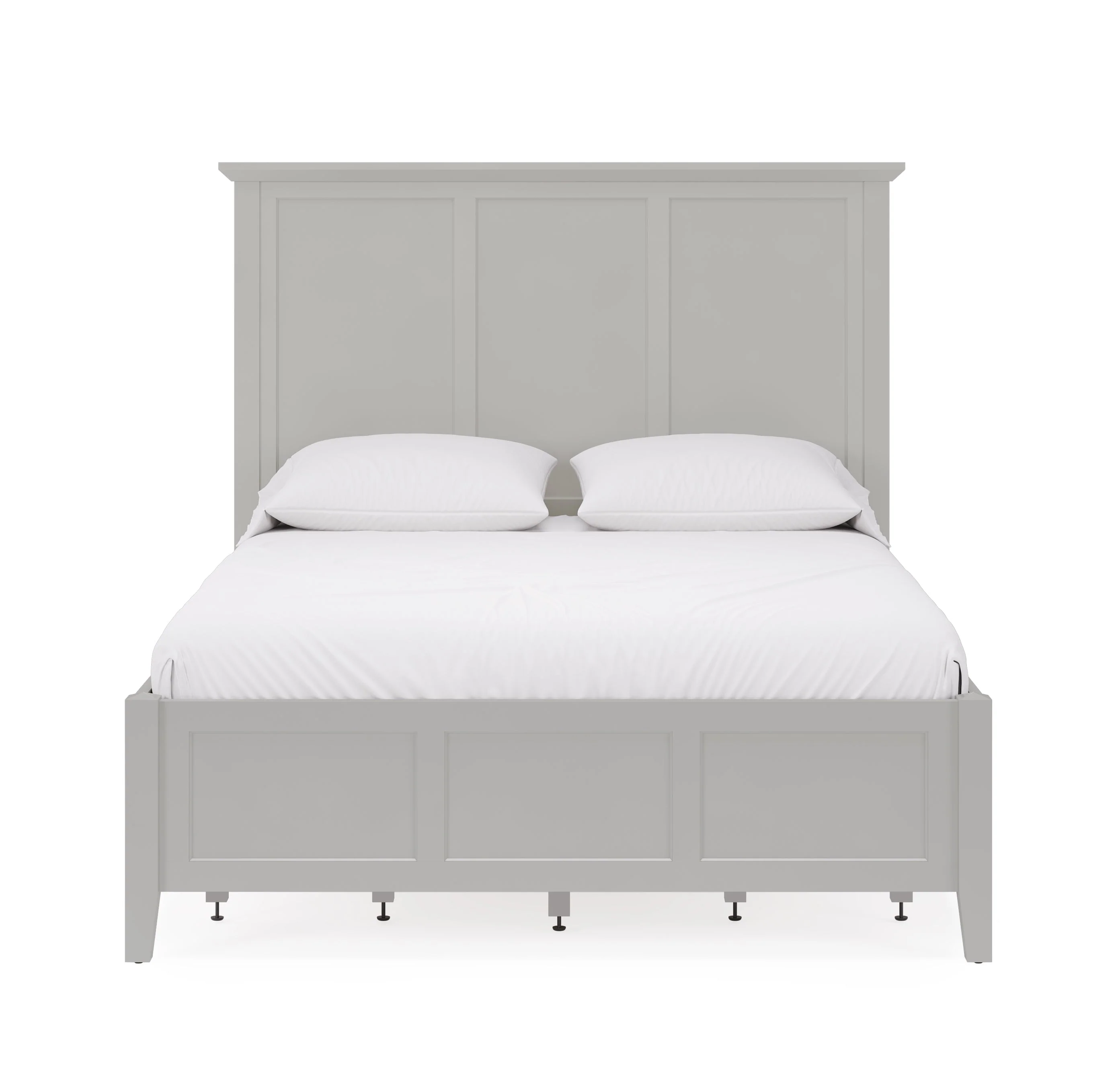 Grace Four Drawer California King Platform Storage Bed in Elephant Gray - Image 2