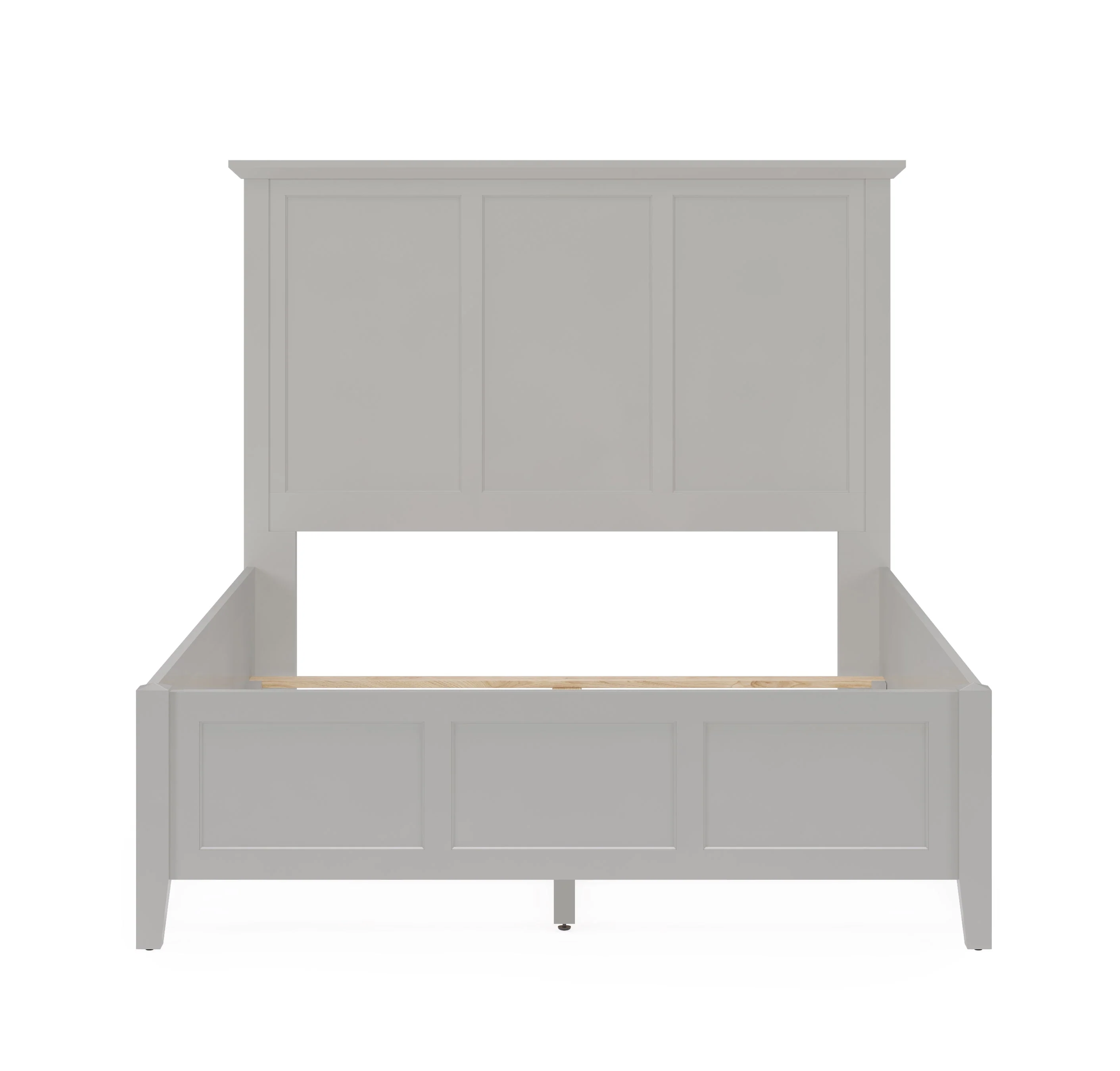 Grace Three California King Panel Bed in Elephant Grey - Image 6