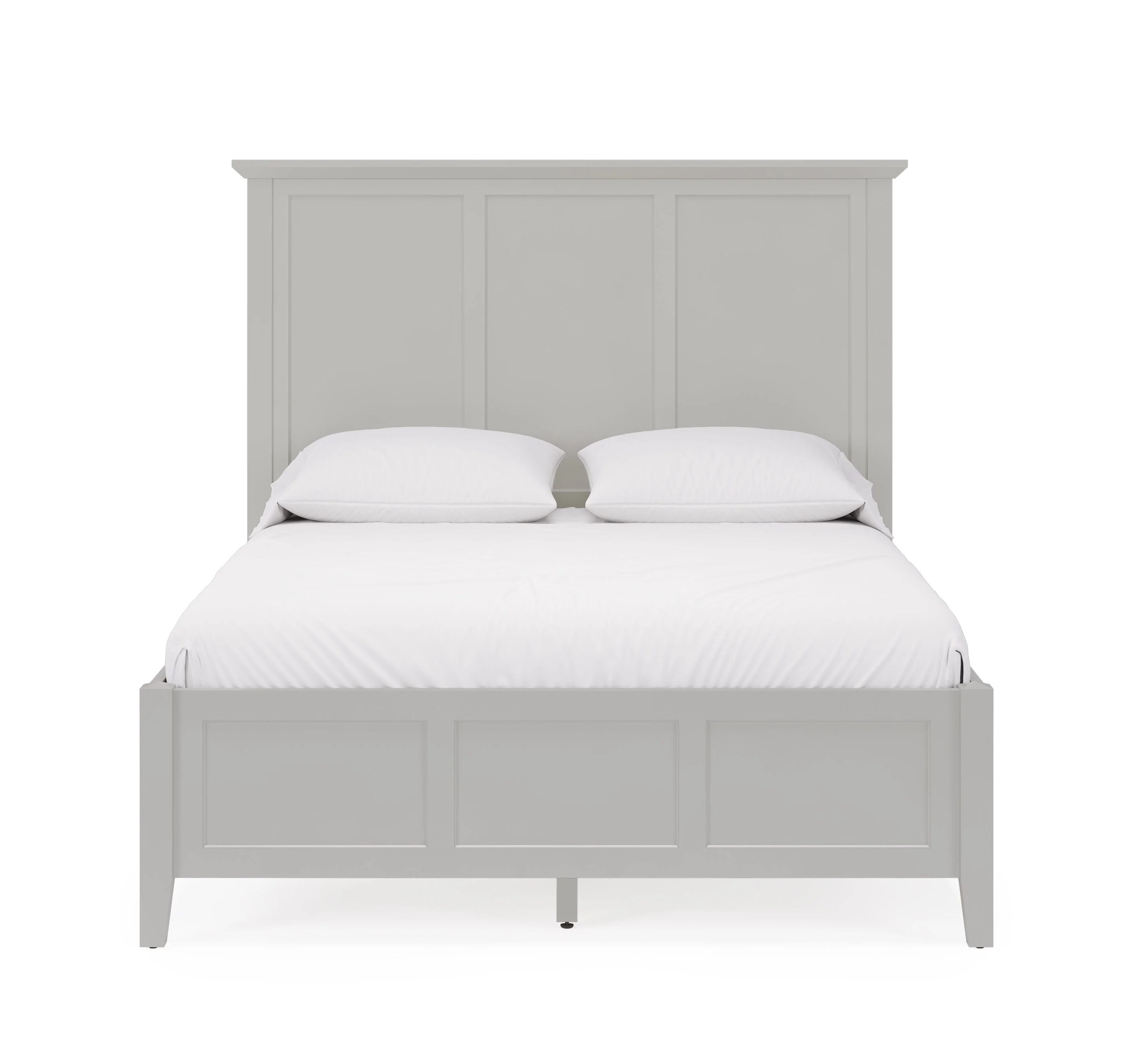 Grace Three Full Panel Bed in Elephant Grey - Image 2