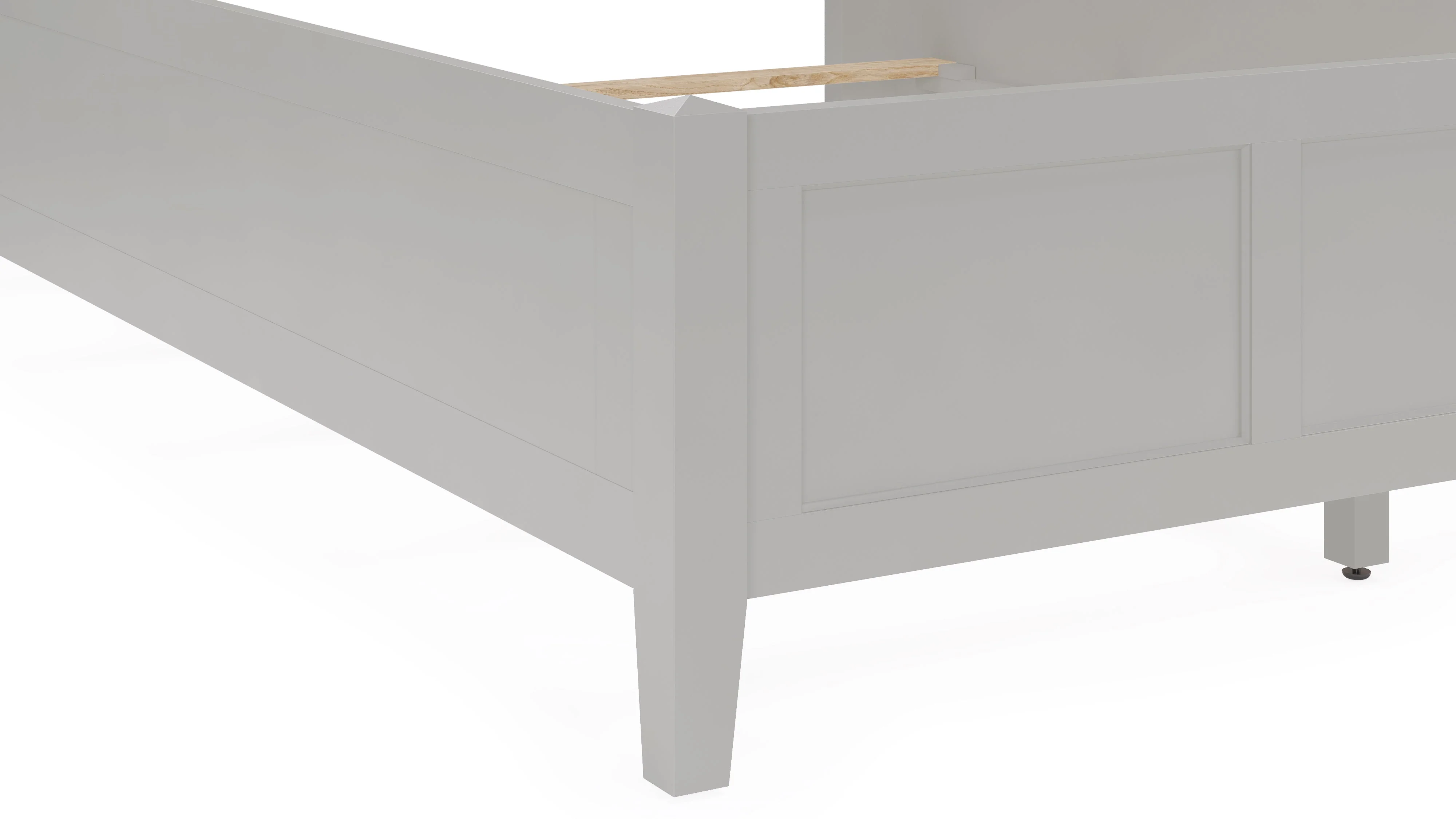Grace Three Full Panel Bed in Elephant Grey - Image 5