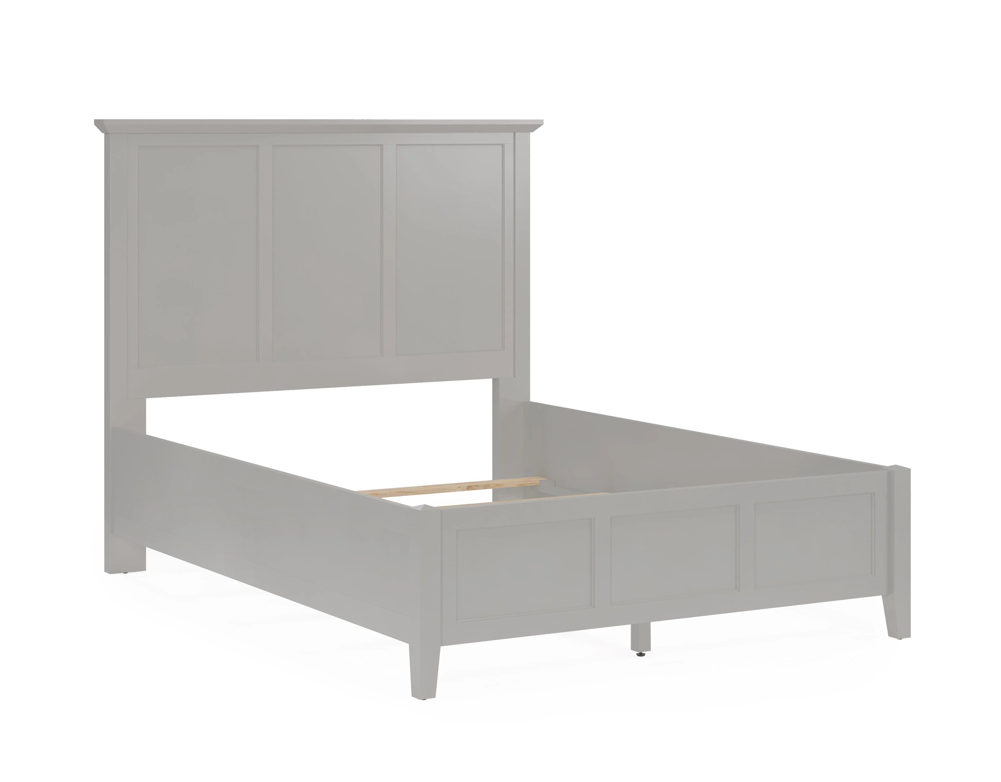 Grace Three Full Panel Bed in Elephant Grey - Image 7