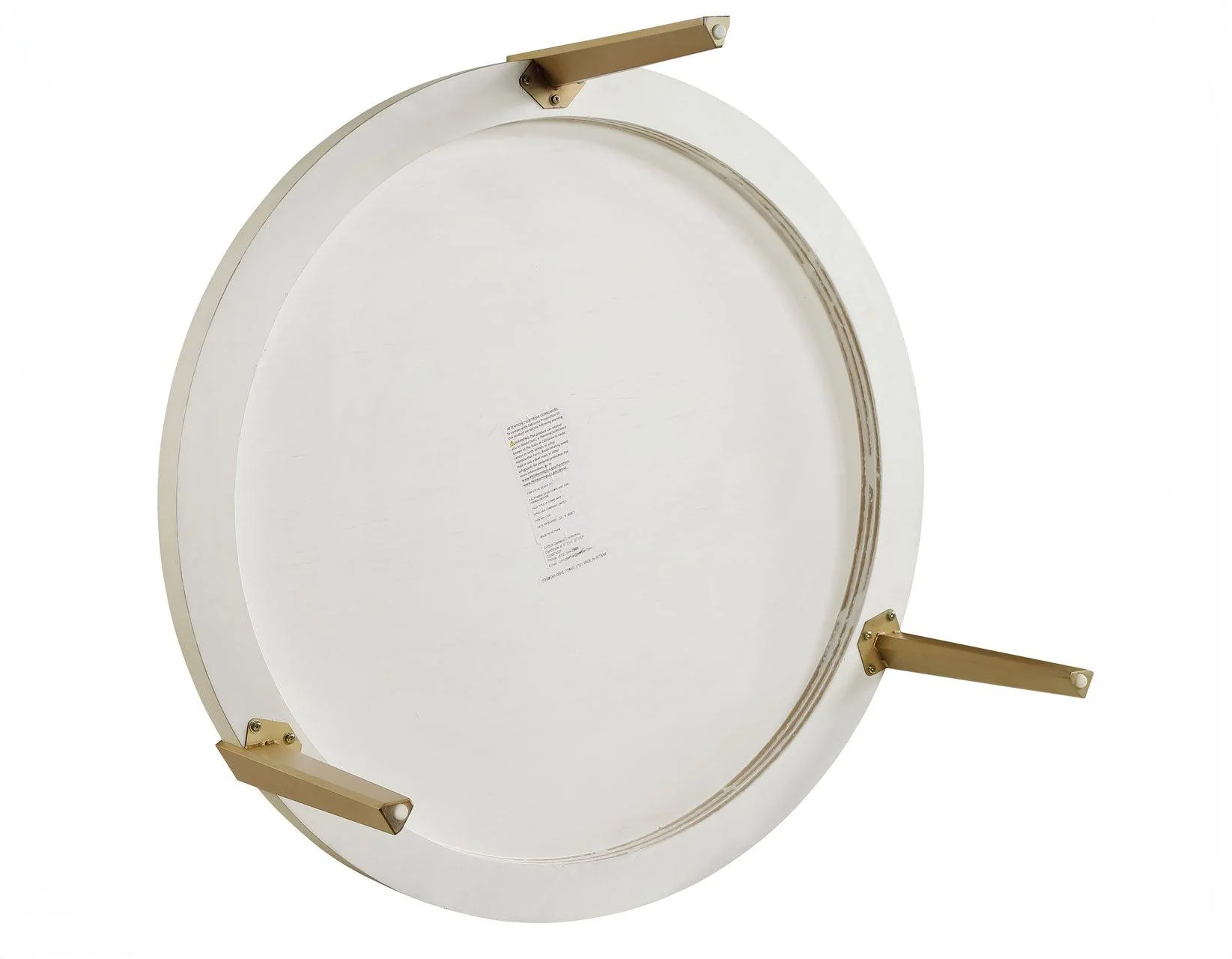 Gracie White Coffee Table - Image 5