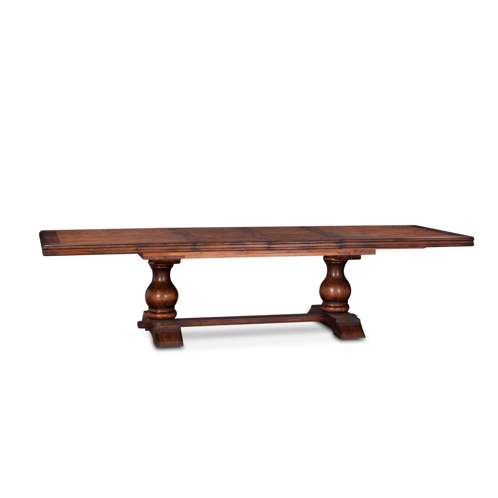 Grassroots Aspen 88-110" Extension Table in Earth - Image 10