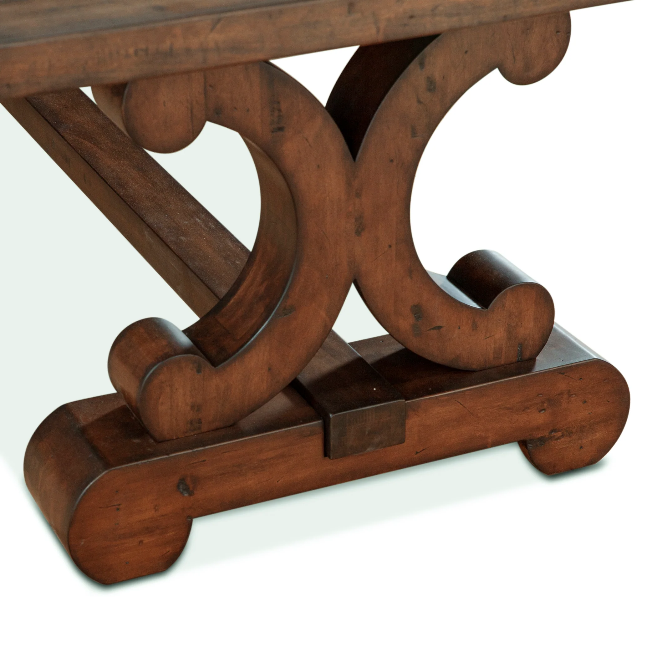 Grassroots Maxwell 108"-144" Extension Table in Chestnut - Image 5