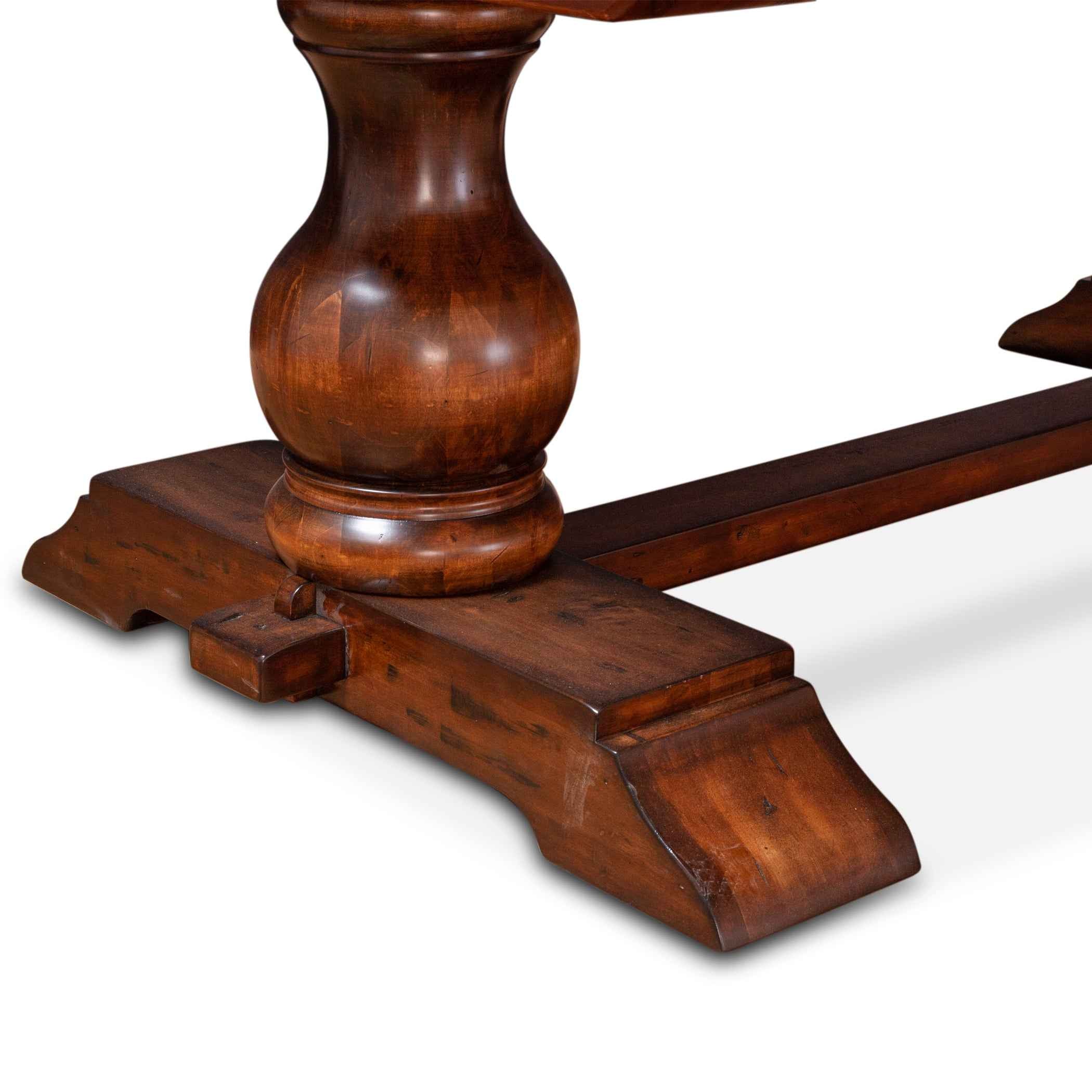 Grassroots Tuscany 83-128" Extension Table in Chestnut - Image 4