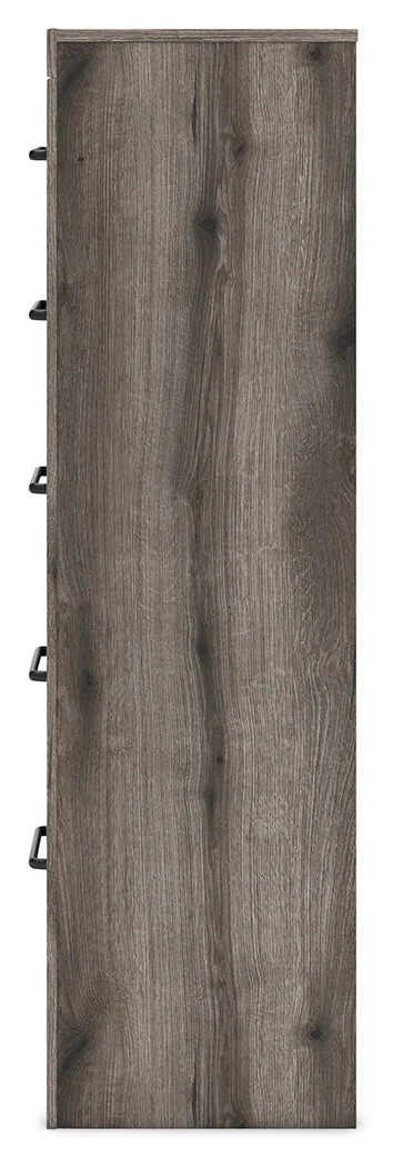 Graystorm Brown Gray Chest of Drawers - Image 7